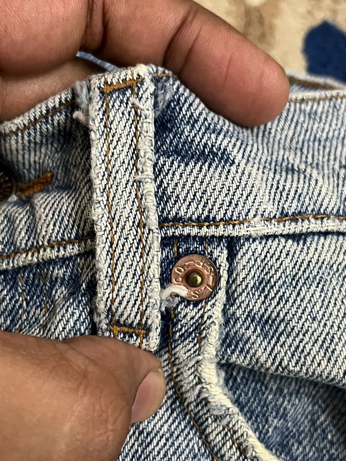Levi's Levis 80’s 505 Disstressed Denim Size US 29 - 4 Thumbnail