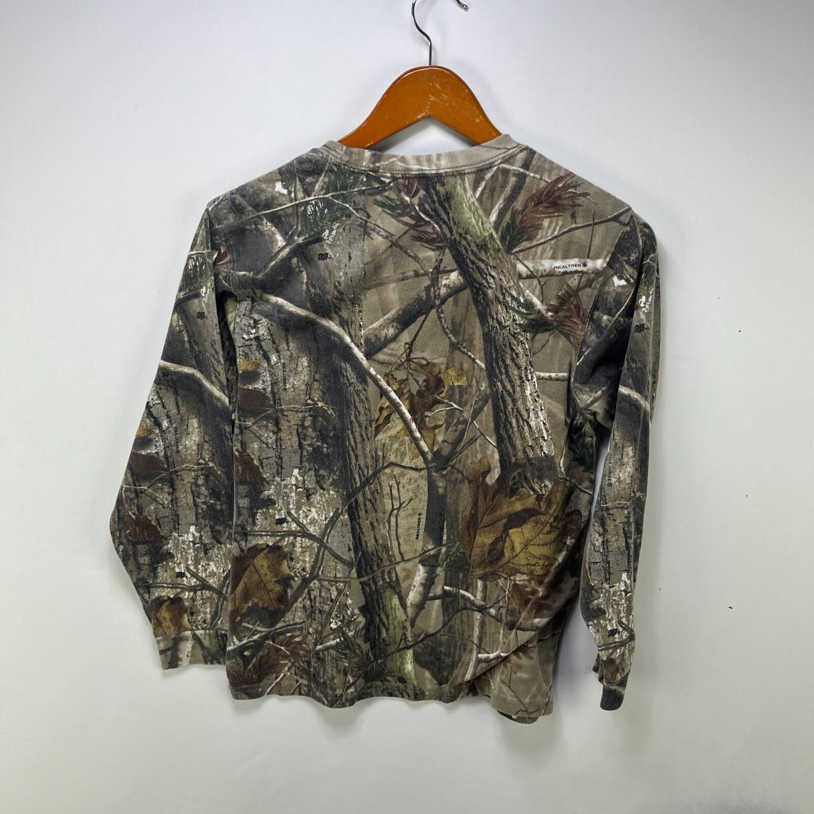 Realtree Vintage Realtree Camo Long Sleeve Shirt Youth XL Size US XL / EU 56 / 4 - 7 Thumbnail