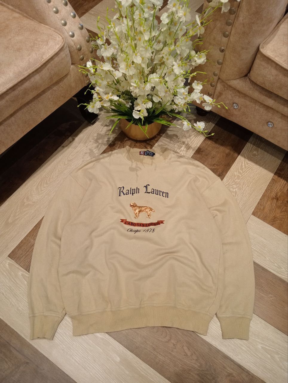 Chaps Ralph Lauren VINTAGE RALPH LAUREN CABO SAN LUCAS SWEATSHIRT - SIZE L Size US L / EU 52-54 / 3 - 1 Thumbnail