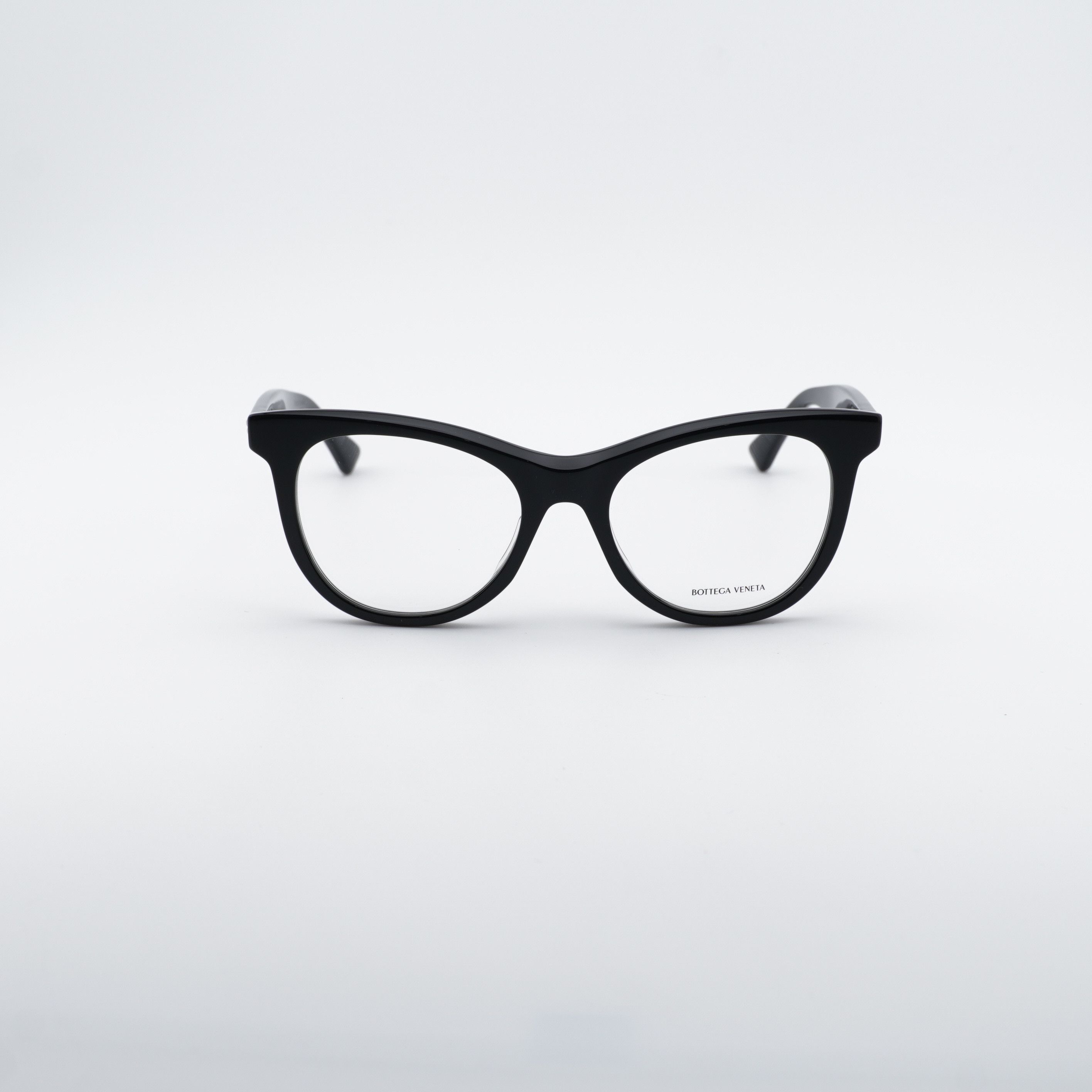 Bottega Veneta Bottega Veneta BV1064O 001 Eyeglasses Black 52mm Cat Eye Size ONE SIZE - 7 Thumbnail