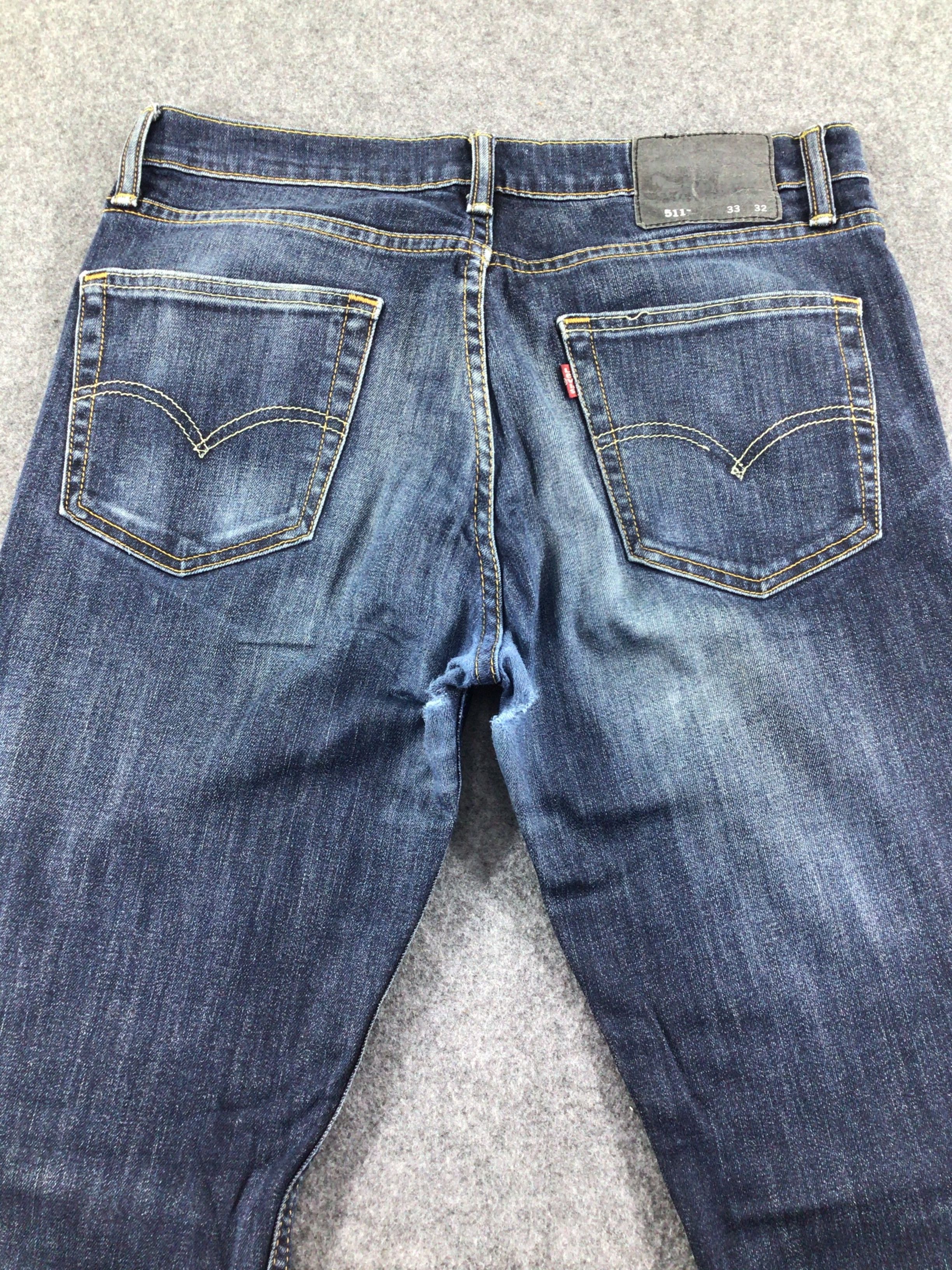 Levi's × Vintage Levis 511 Jeans-JM063 Size US 34 / EU 50 - 3 Thumbnail