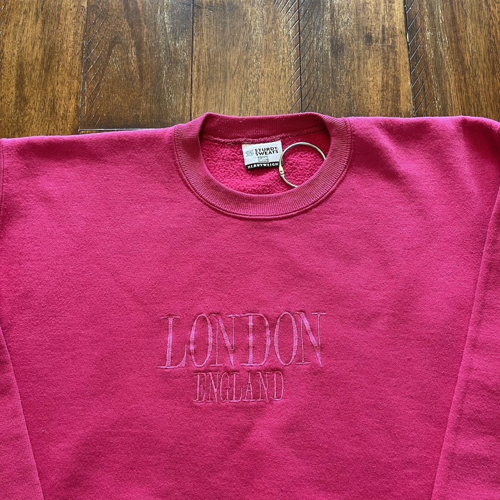 Lee Sturdy Sweats Lee Sweatshirt L London England Embroidered Size US L / EU 52-54 / 3 - 3 Thumbnail