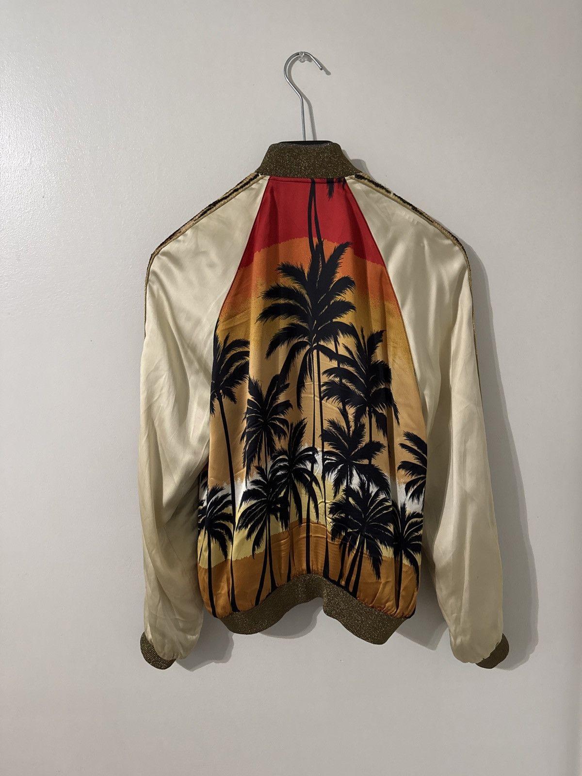 Saint Laurent Paris Saint Laurent Palm Tree / Sunset Jacket (Runway Sample) Size US S / EU 44-46 / 1 - 3 Thumbnail