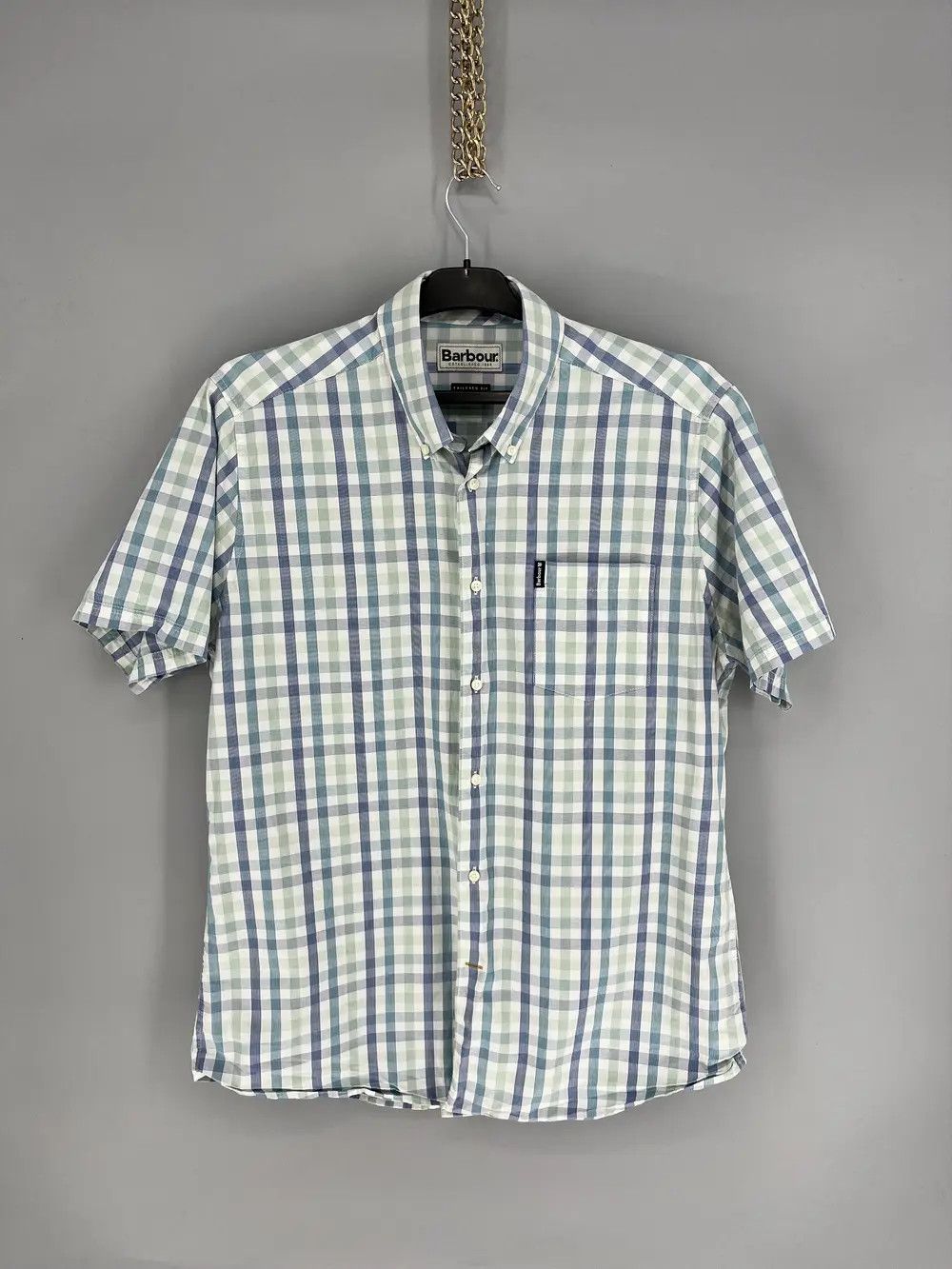 Vintage Vintage Barbour Plaid Blake Cotton Flannel Casual Size US M / EU 48-50 / 2 - 1 Thumbnail