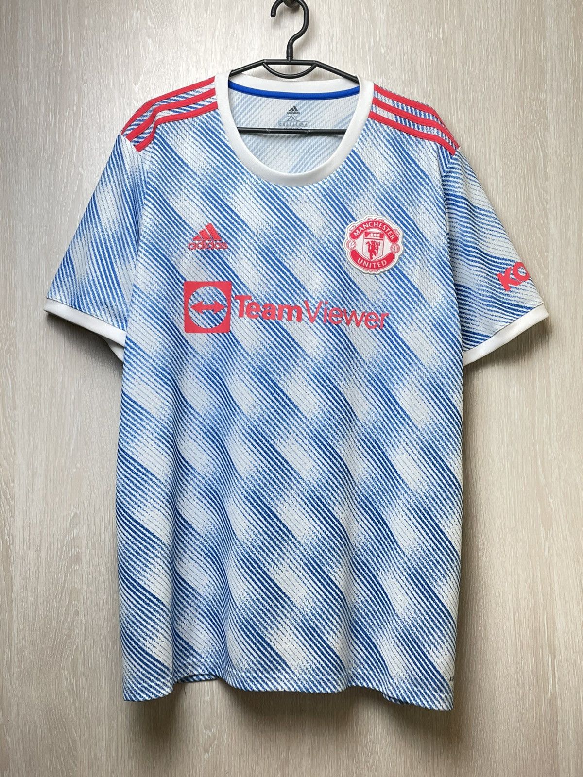 Adidas Adidas Manchester United Soccer Jersey Streetwear Style Size US XXL / EU 58 / 5 - 1 Thumbnail