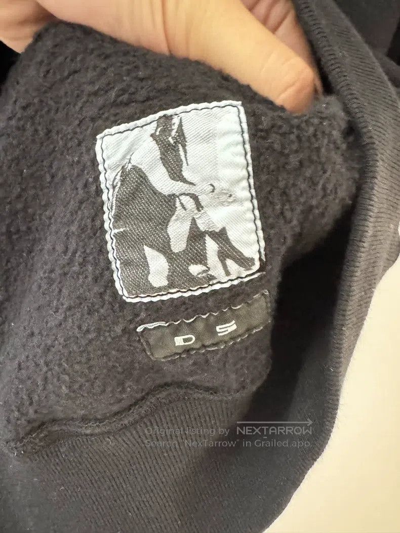 Rick Owens Rick Owens Double Thread Long Sleeve Sweatshirt Size US XS / EU 42 / 0 - 5 Thumbnail