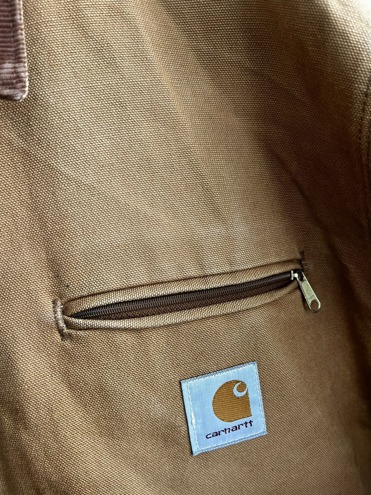 Carhartt × Vintage Vintage Carhartt Detroit Jacket Brown Size US L / EU 52-54 / 3 - 10 Thumbnail