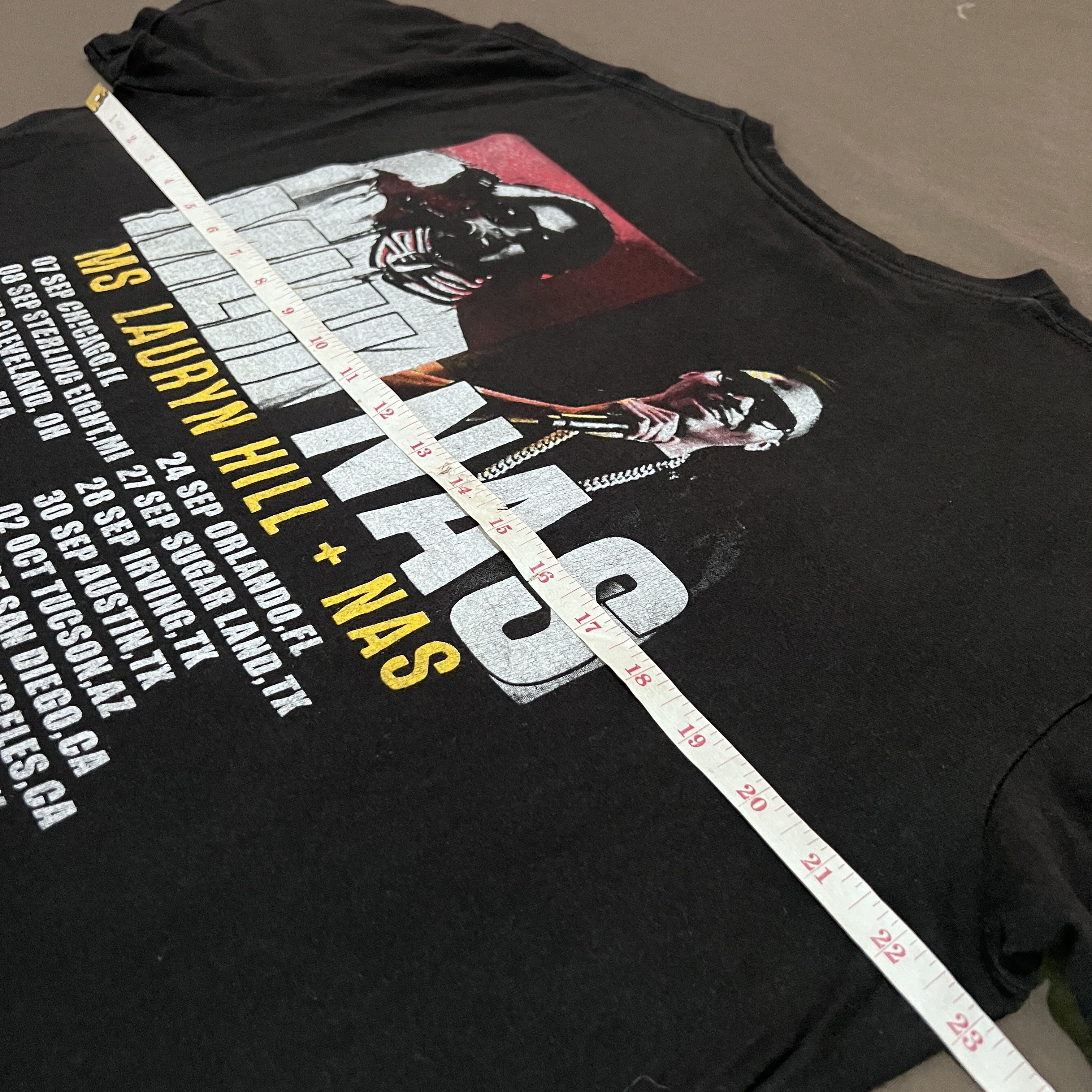 Band Tees MLH LAURYN HILL & NAS Concert Promo Tee XL Size US XL / EU 56 / 4 - 7 Thumbnail