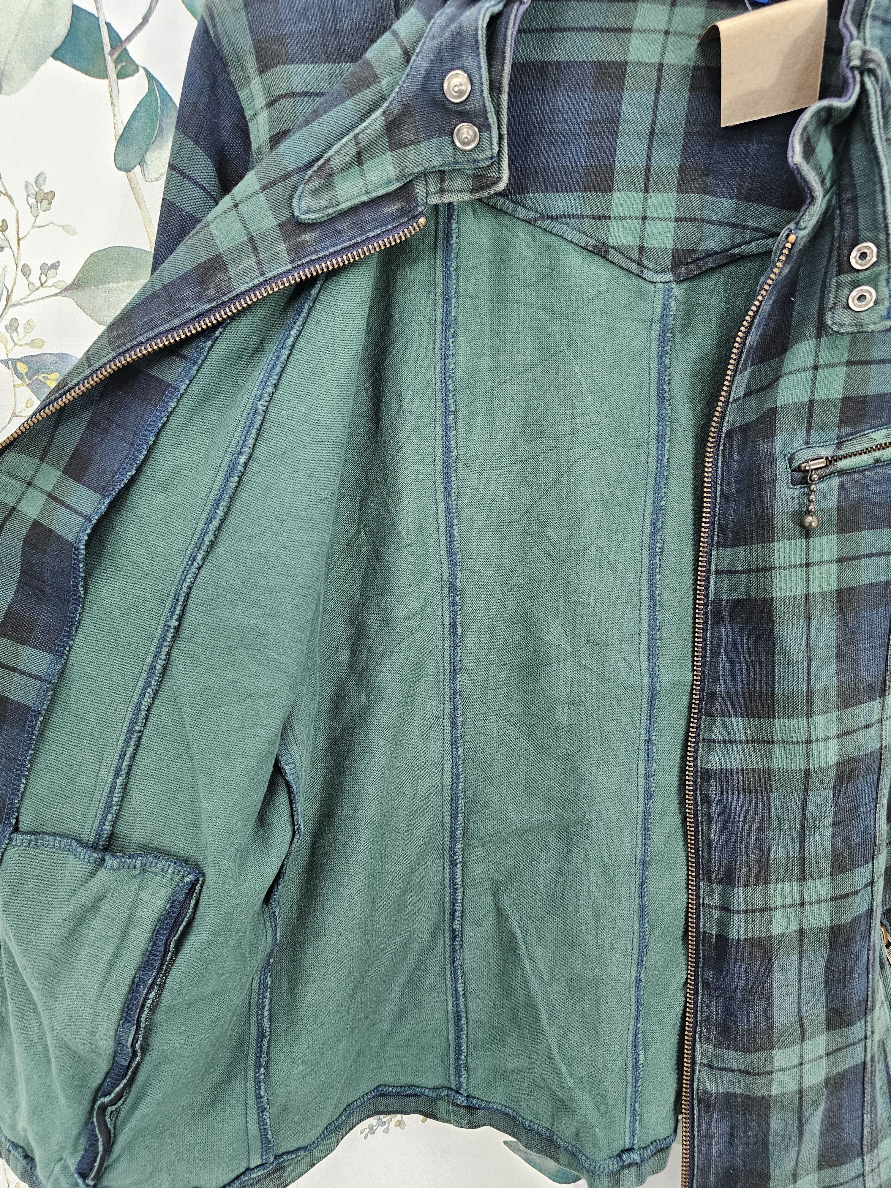 Beams Japan Vintage BEAMS Checked Punk Bondage Motorcycles Jacket J0140 Size US M / EU 48-50 / 2 - 6 Thumbnail