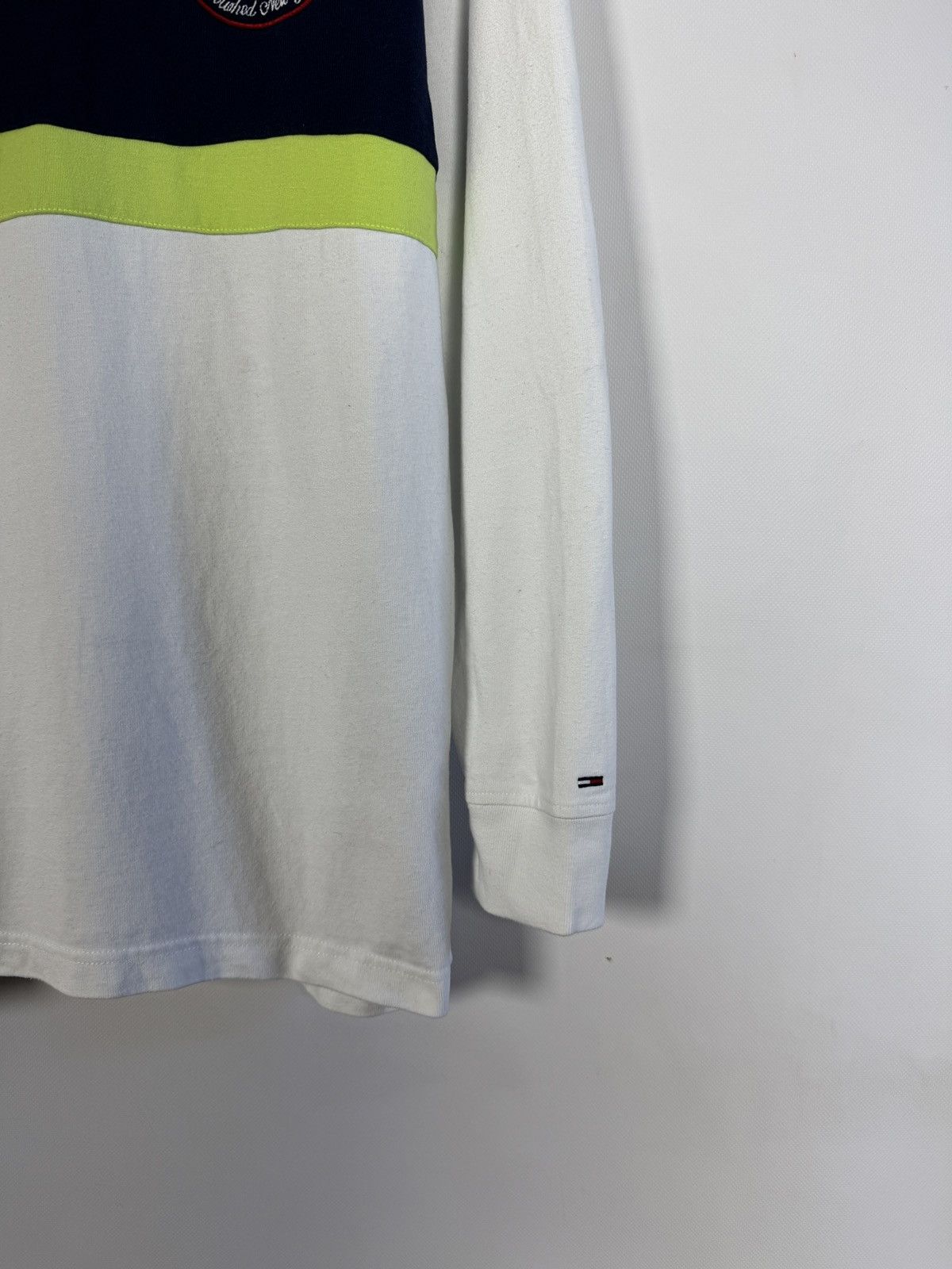 Tommy Hilfiger Tommy Jeans Polo Long Sleeve Rugby Shirt Hilfiger Vtg Size S Size US S / EU 44-46 / 1 - 5 Thumbnail