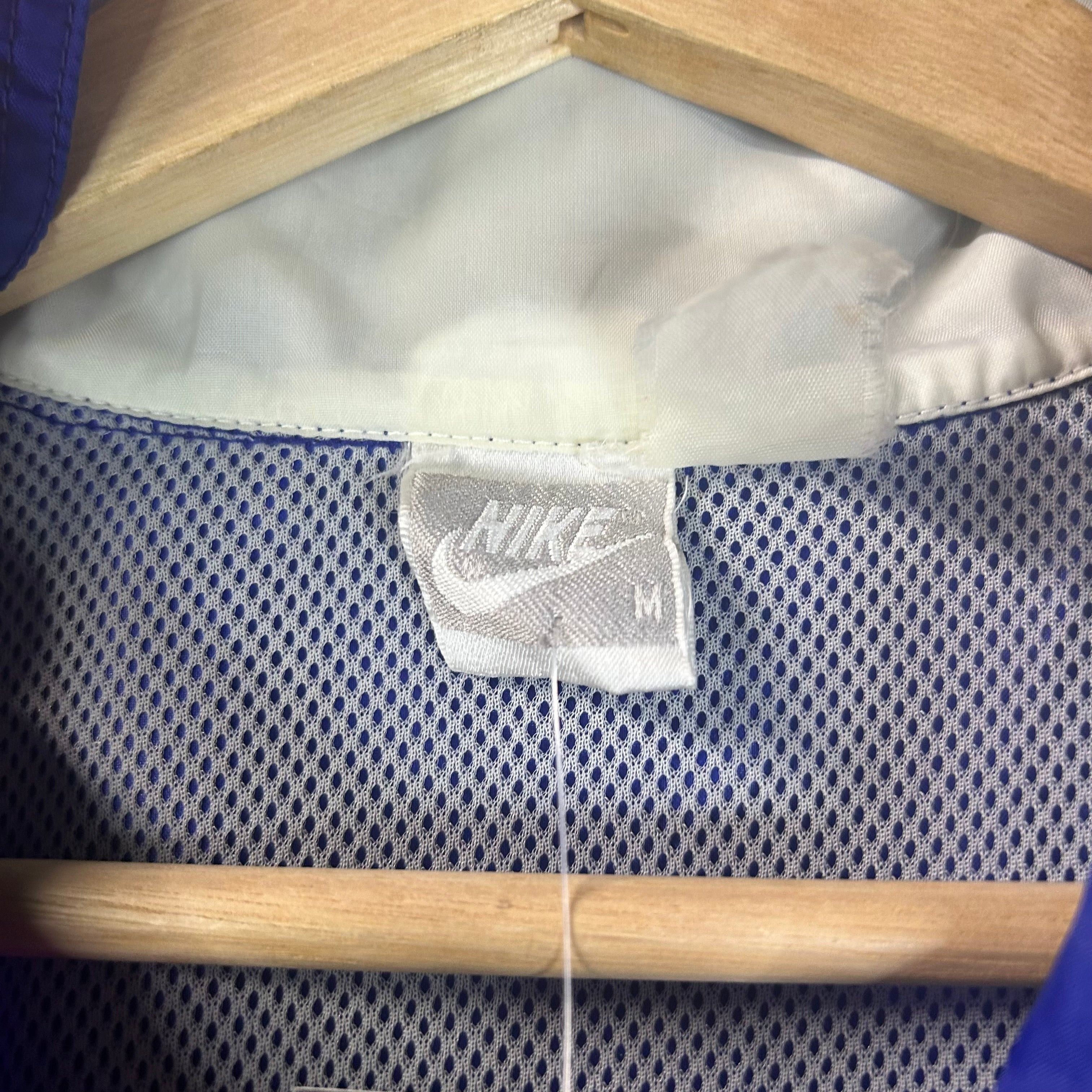 Nike Vintage 90s Nike Pink Purple White Windbreaker Size Medium Size US M / EU 48-50 / 2 - 3 Thumbnail