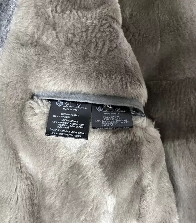 Loro Piana LORO PIANA Sheepskin overcoat Size US XXL / EU 58 / 5 - 6 Thumbnail