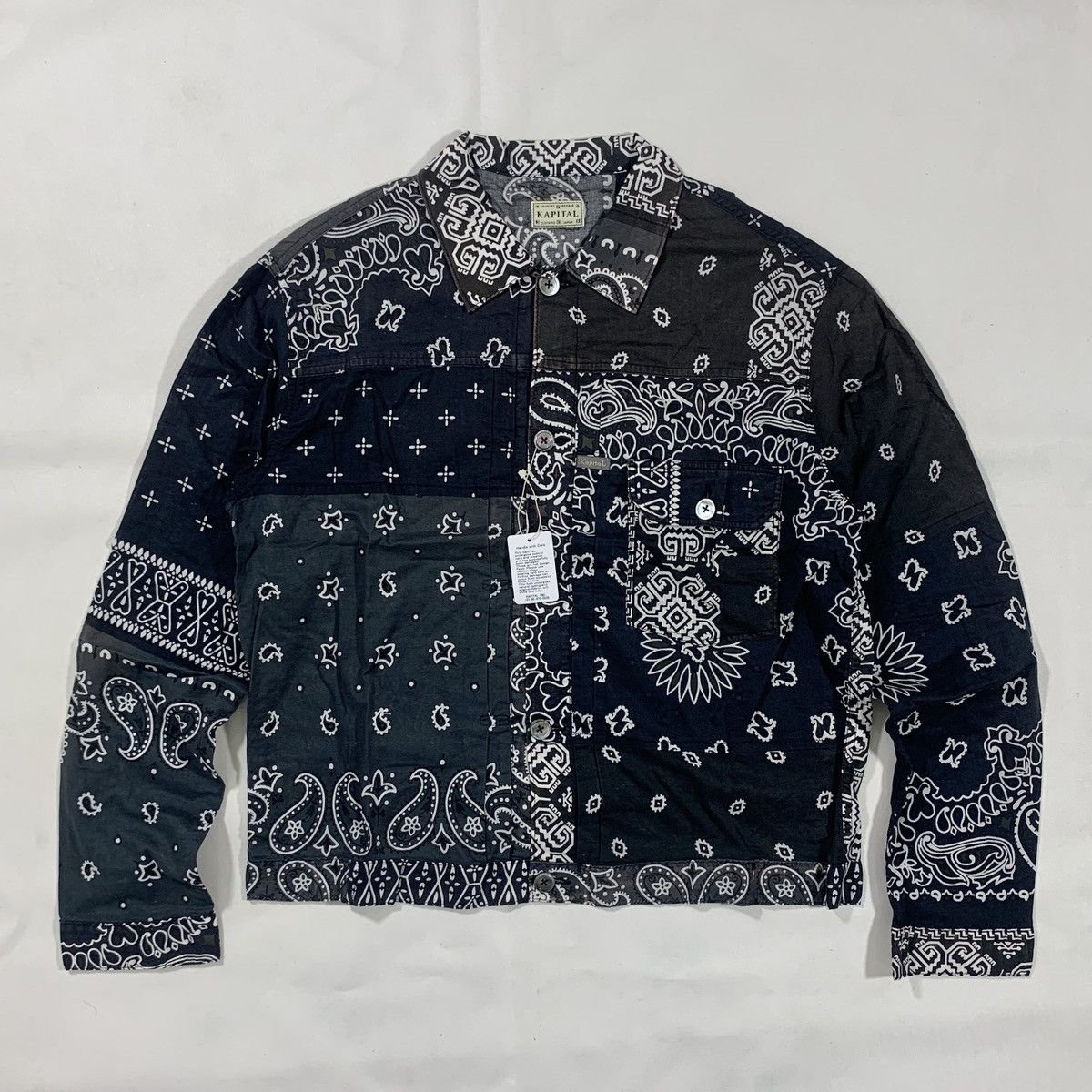 Kapital × Kapital Kountry KAPITAL BANDANA PATCHWORK PRINT 1ST JKT 2024 Size US XXL / EU 58 / 5 - 1 Thumbnail