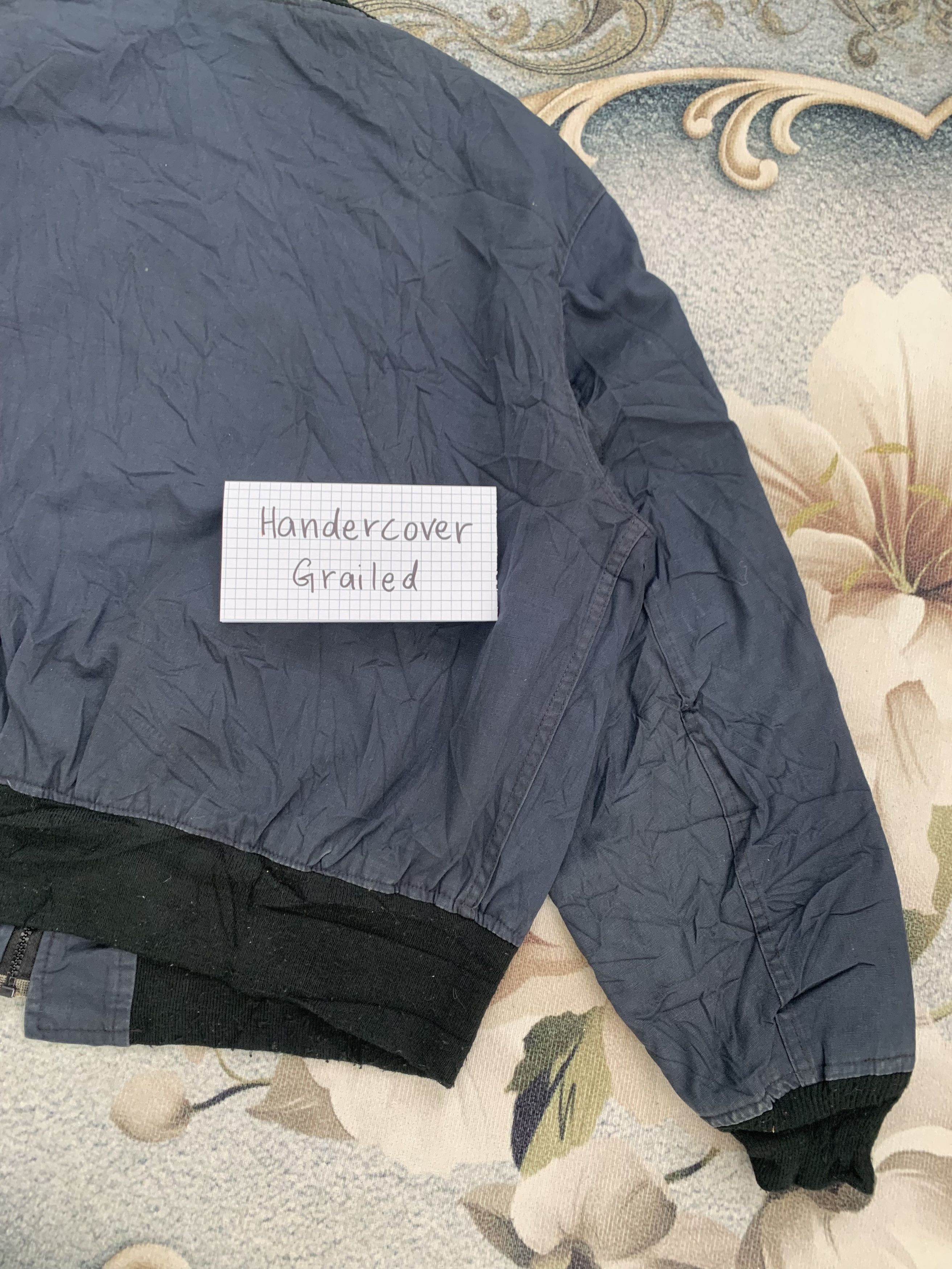 Vintage Vtg Corinth Mfg Co Military Bomber Like Jacket Ideal Zipper Size US L / EU 52-54 / 3 - 8 Thumbnail