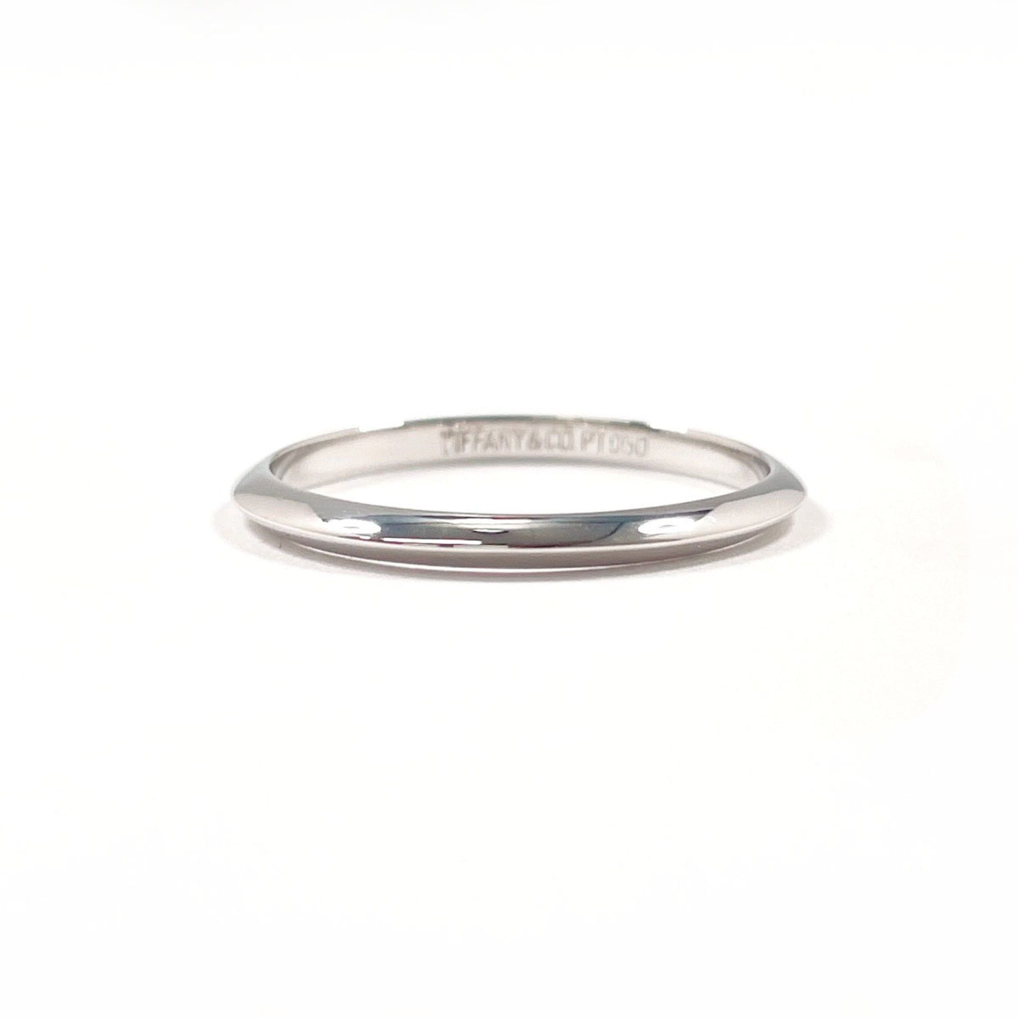 Tiffany & Co. TIFFANY&Co. Tiffany Knife Edge Ring - Platinum 950, 18k Silver, Men's Size ONE SIZE - 1 Thumbnail