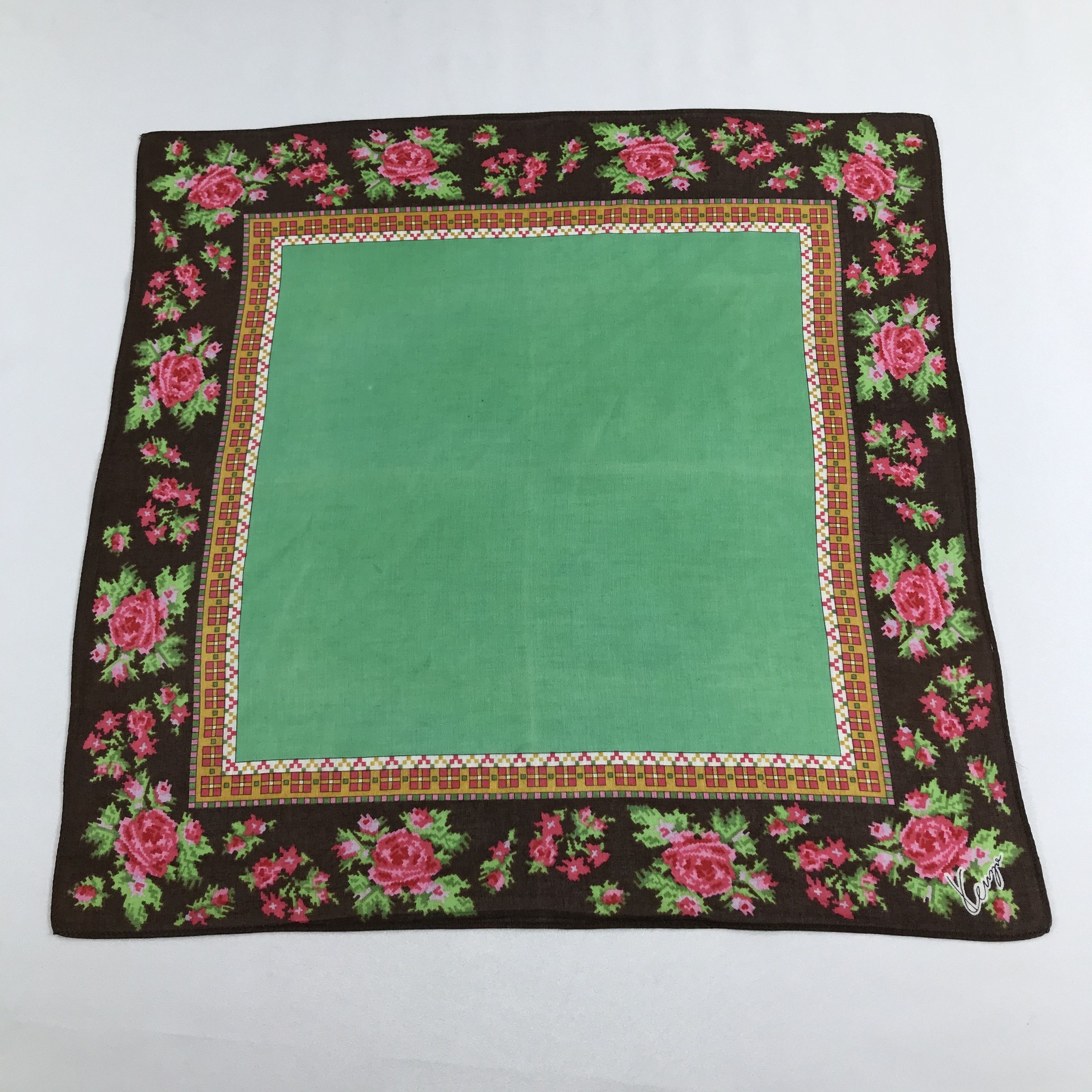 Kenzo Kenzo Handkerchief Neckerchief Bandana H1095 Size ONE SIZE - 2 Thumbnail