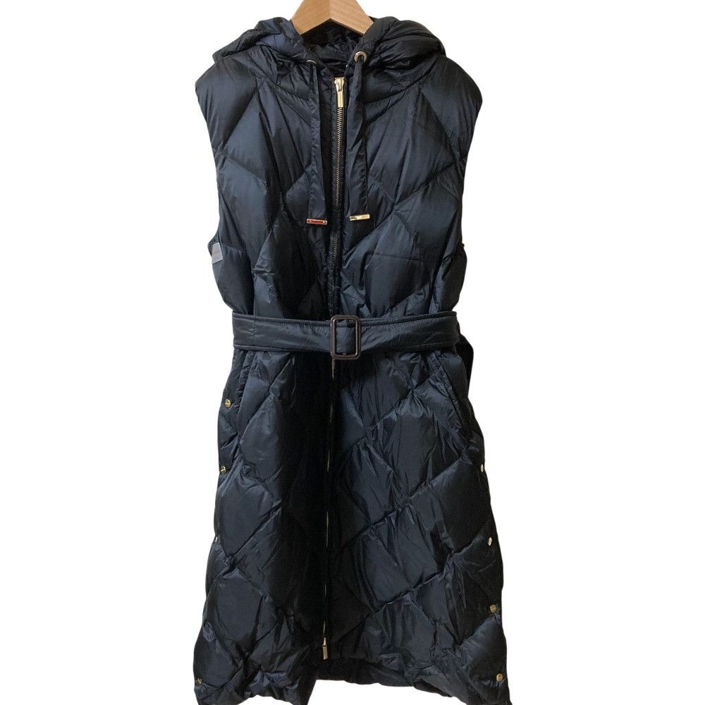 Max Mara MaxMara Max Mara The Cube TREGTL Quilted Long Down Vest Textile Outerwear 25292960756 DUTY FREE for USA Size ONE SIZE - 1 Thumbnail