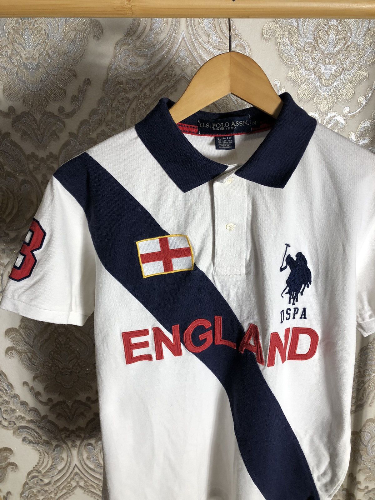Polo Ralph Lauren VINTAGE U.S. POLO ASSN ENGLAND DESIGNER CASUAL RETRO Y2K 90s Size US M / EU 48-50 / 2 - 2 Thumbnail