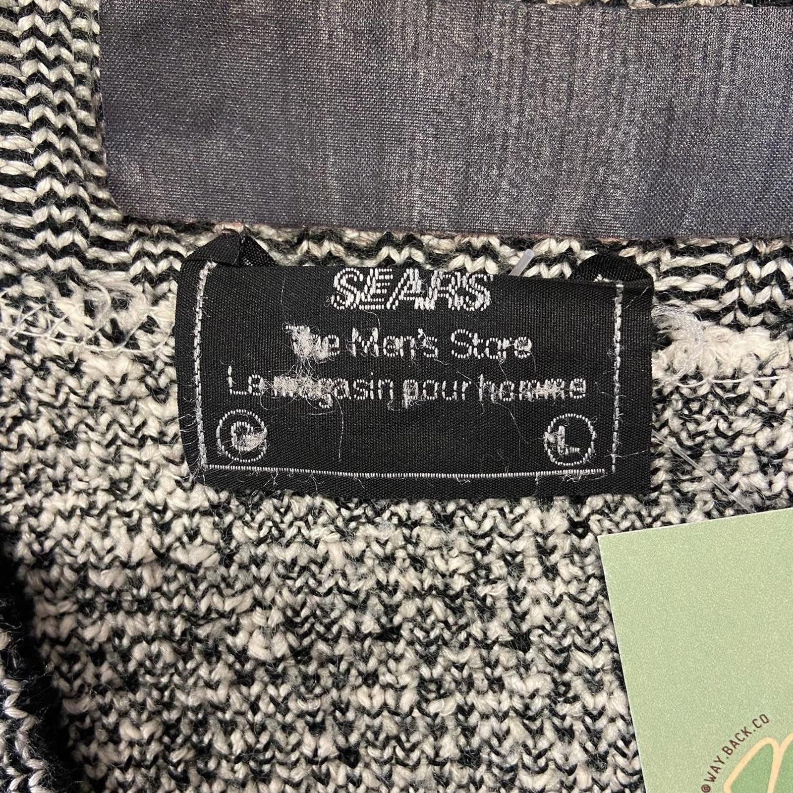 Sears Vintage Sears Patterned Cardigan Size US L / EU 52-54 / 3 - 2 Thumbnail