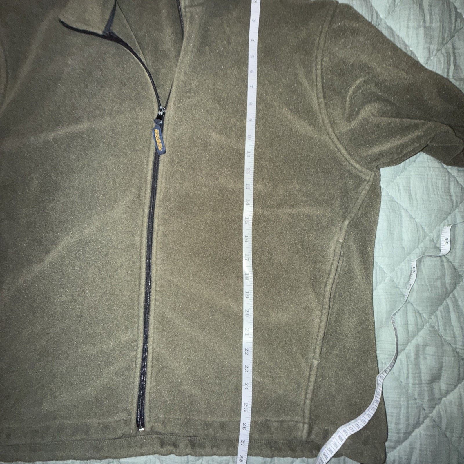 Woolrich Woolen Mills Woolrich Full Zip Jacket Olive Green L Outdoors Gorpcore Size US L / EU 52-54 / 3 - 9 Thumbnail