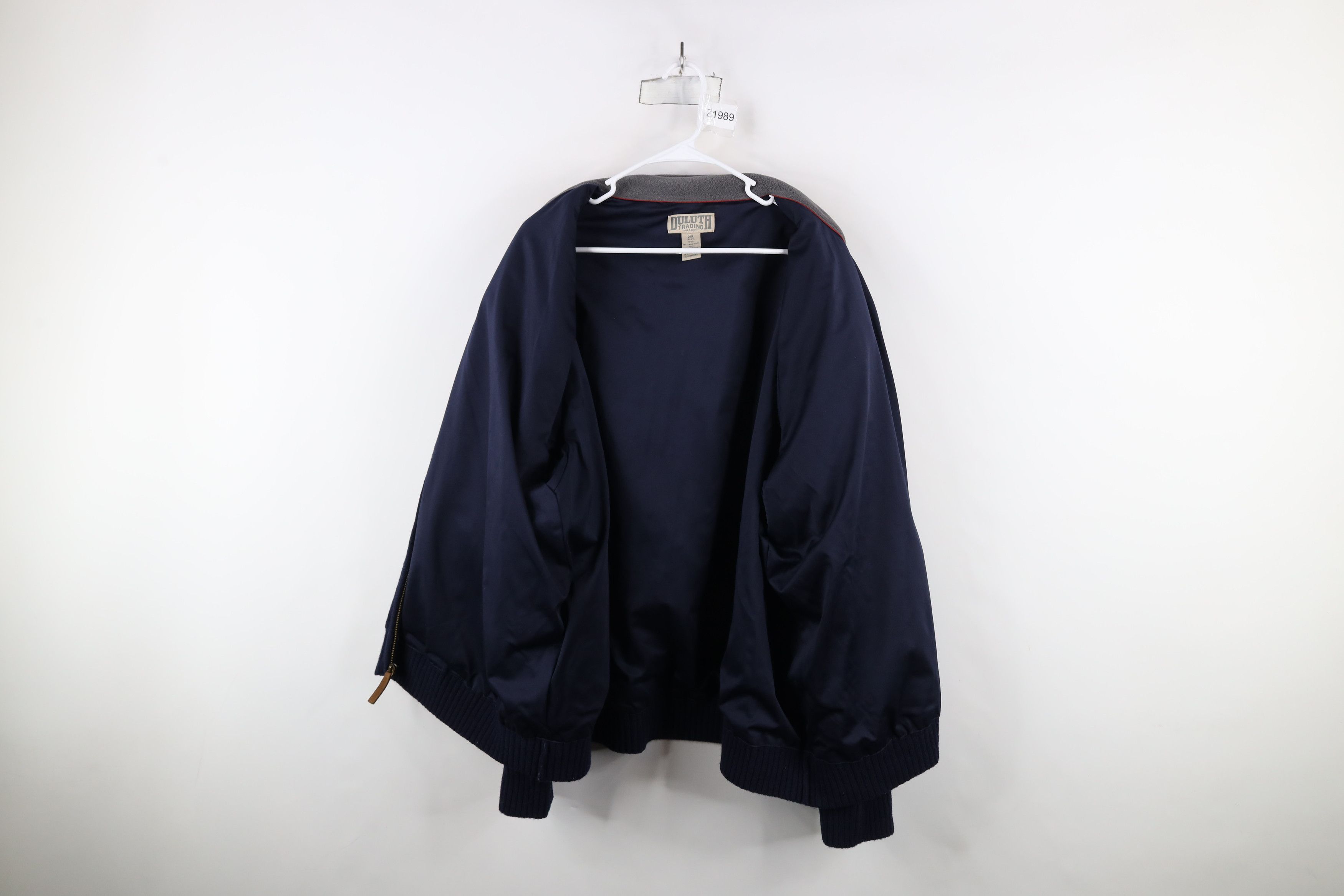 Duluth Trading Company × Vintage Duluth Trading Co Shetland Wool Full Zip Sweater Jacket Blue Size US XXL / EU 58 / 5 - 9 Thumbnail