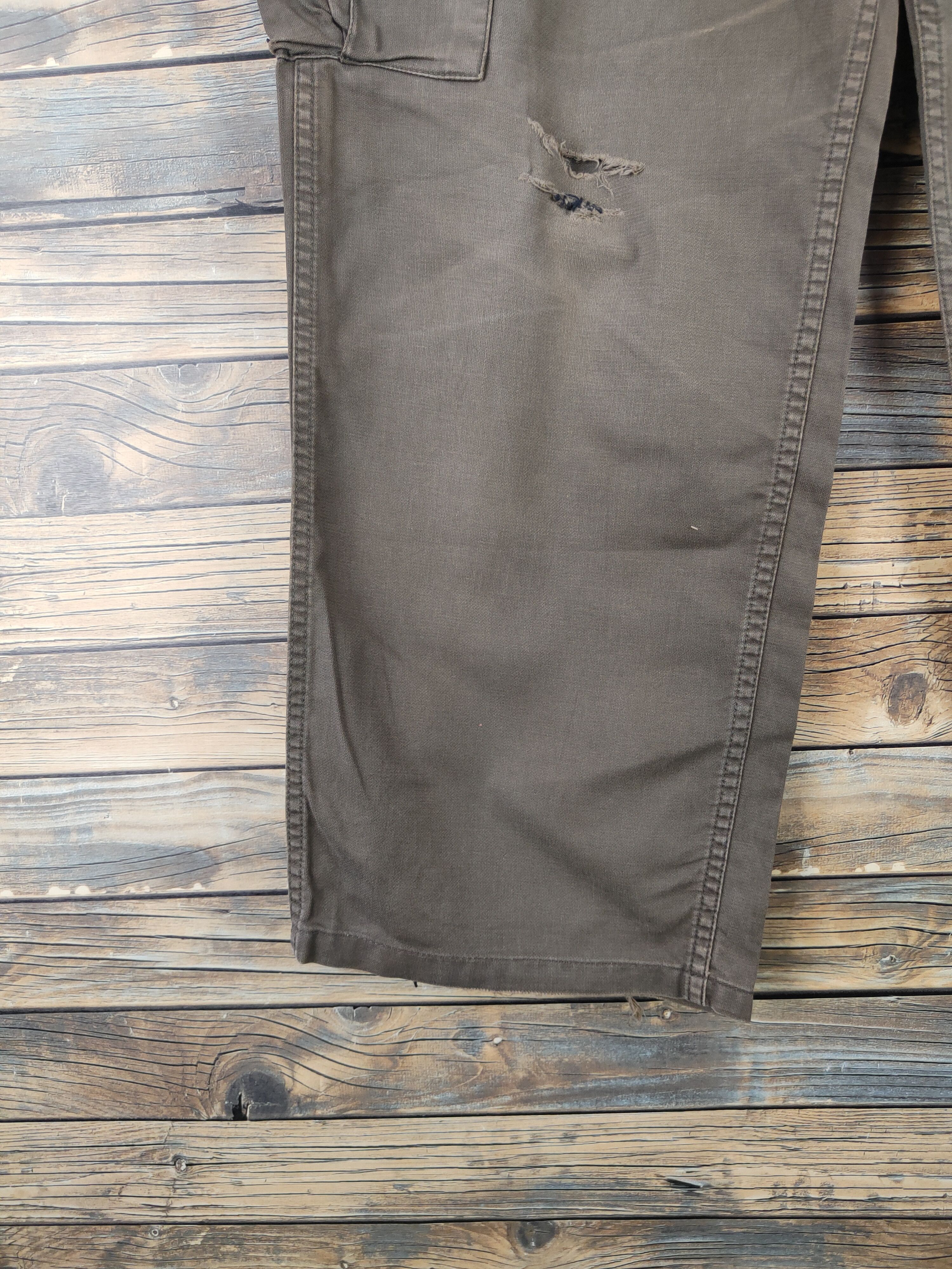 Carhartt DL Carhartt Dark Olive Multipocket Cargo Pants #46-252T Size US 32 / EU 48 - 4 Thumbnail