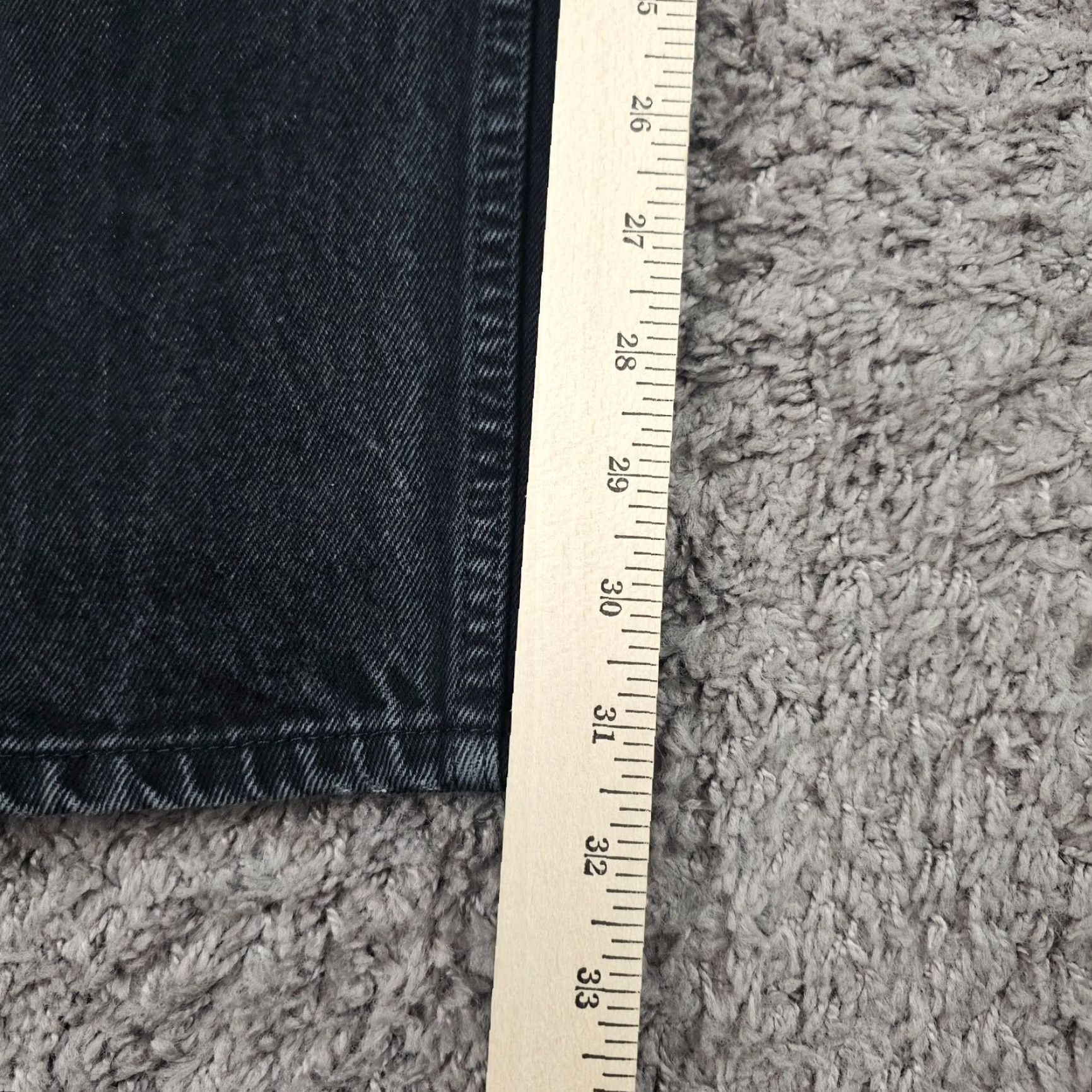 Levi's VINTAGE Levi's Jeans 551 Womens 16 Long Black Tapered Relaxed 90s USA 32x32 Size 38" / US 16 / IT 52 - 6 Thumbnail