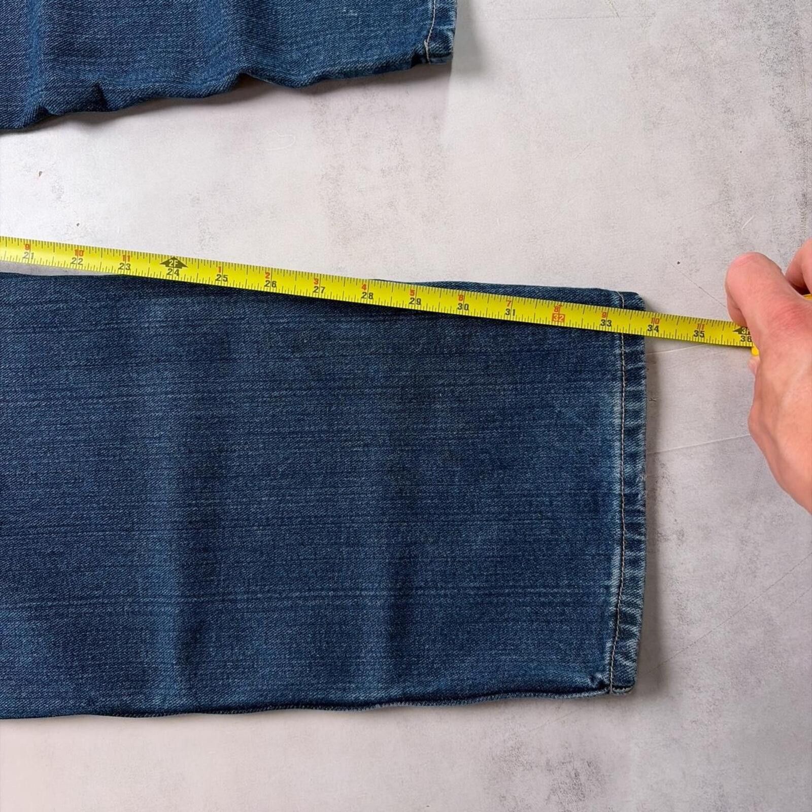 Dickies Y2K Blue Dickies Grunge Carpenter Baggy Skater Denim Jeans Size US 34 / EU 50 - 7 Thumbnail