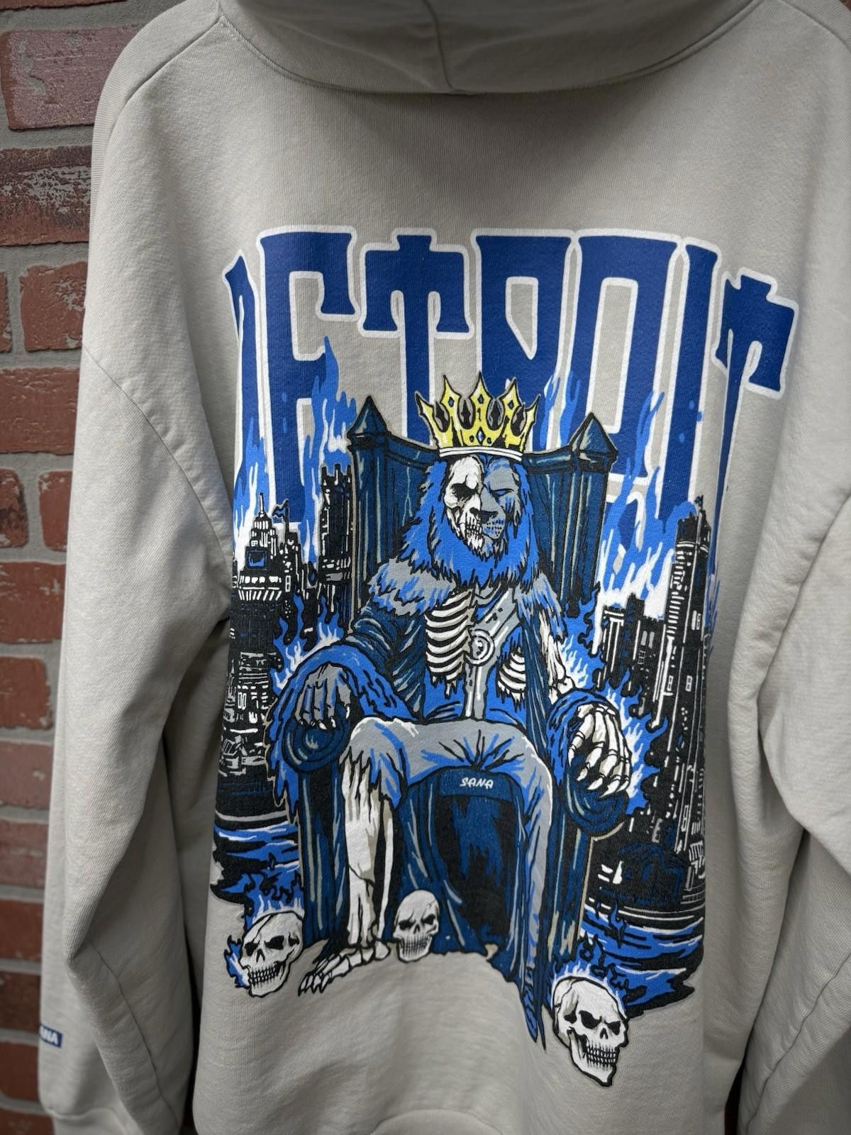 SANA Sana Detroit - Lions OG Drop Exclusive Hoodie Size XL Size US XL / EU 56 / 4 - 3 Thumbnail