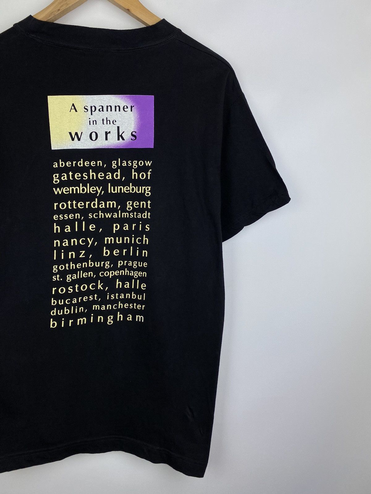 Band Tees Rod Stewart vintage 1993 A Scanner In The Works tour t Shirt Size US L / EU 52-54 / 3 - 14 Thumbnail