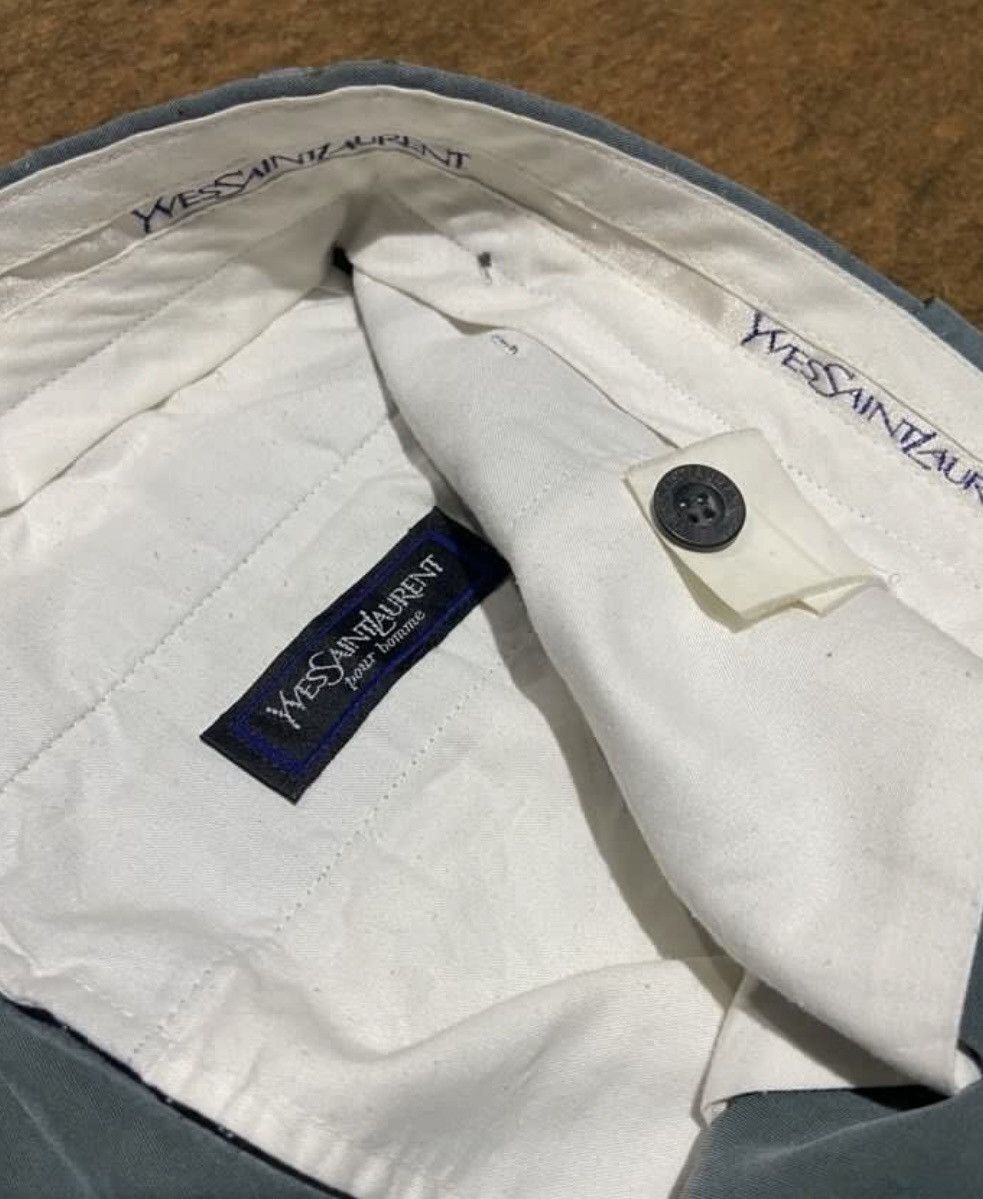 Yves Saint Laurent Vintage Yves Saint Laurent Trouser Pants Size US 34 / EU 50 - 5 Thumbnail
