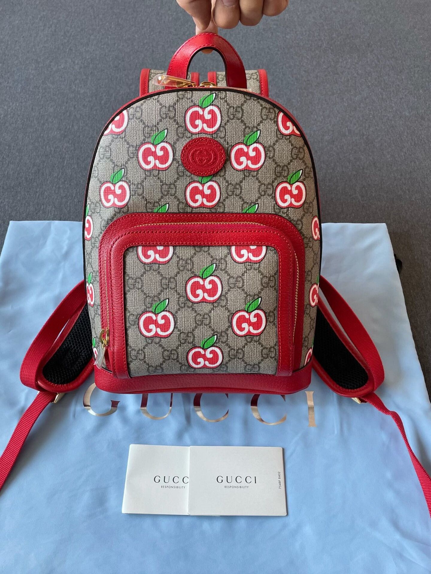 Gucci Gucci Limited Red Backpack Size ONE SIZE - 1 Thumbnail
