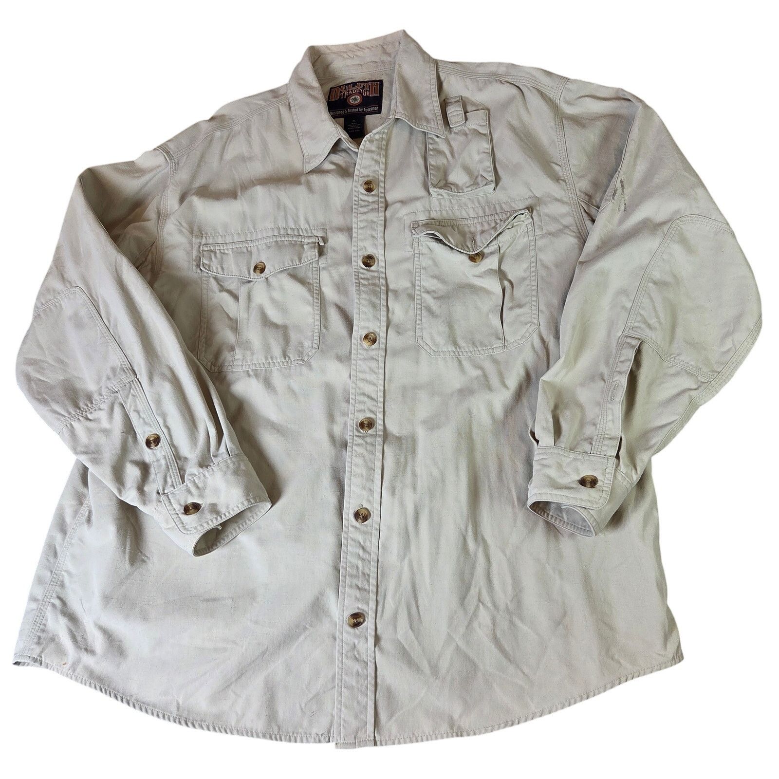 Duluth Trading Company Duluth Trading XL Nylon Utility Work Shirt Size US XL / EU 56 / 4 - 1 Thumbnail
