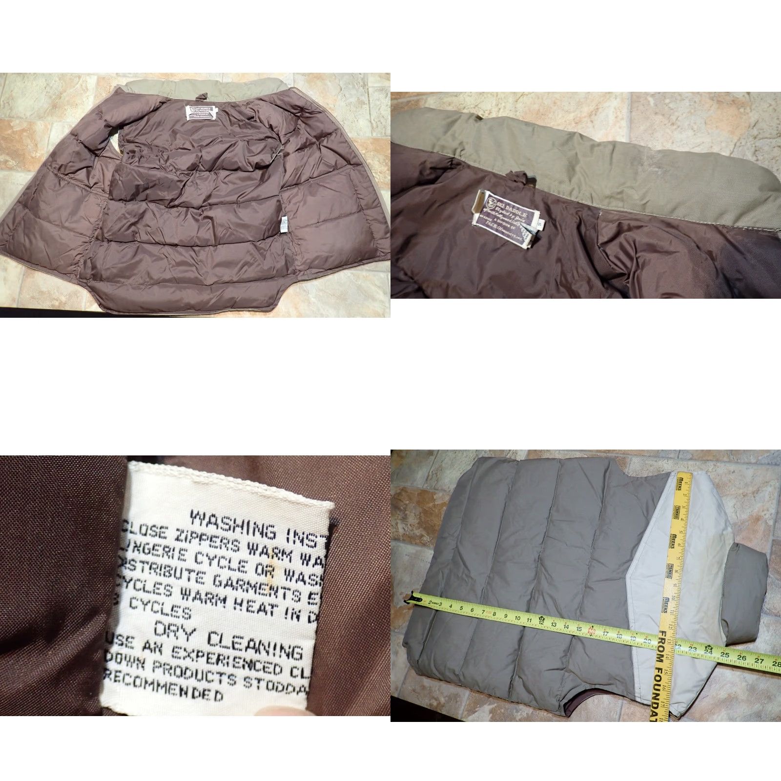 Vintage VINTAGE Ski Daddle Pack-In Vest Vest Mens Small Adult Small Brown Down Puffer Nylon 1980s Ski Retro Camping Hunting 90s Mens Size US S / EU 44-46 / 1 - 8 Thumbnail
