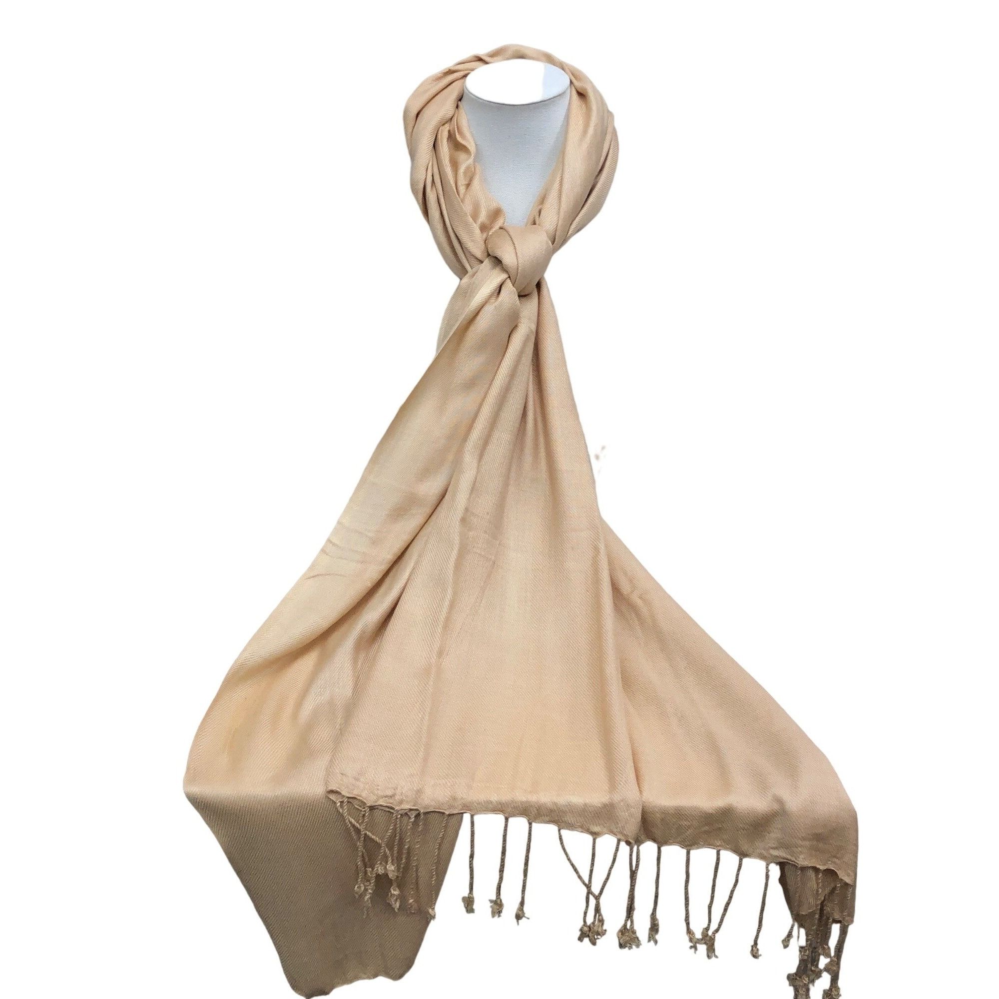 Other Lightweight Butter Color Scarf NWT Size ONE SIZE - 3 Thumbnail