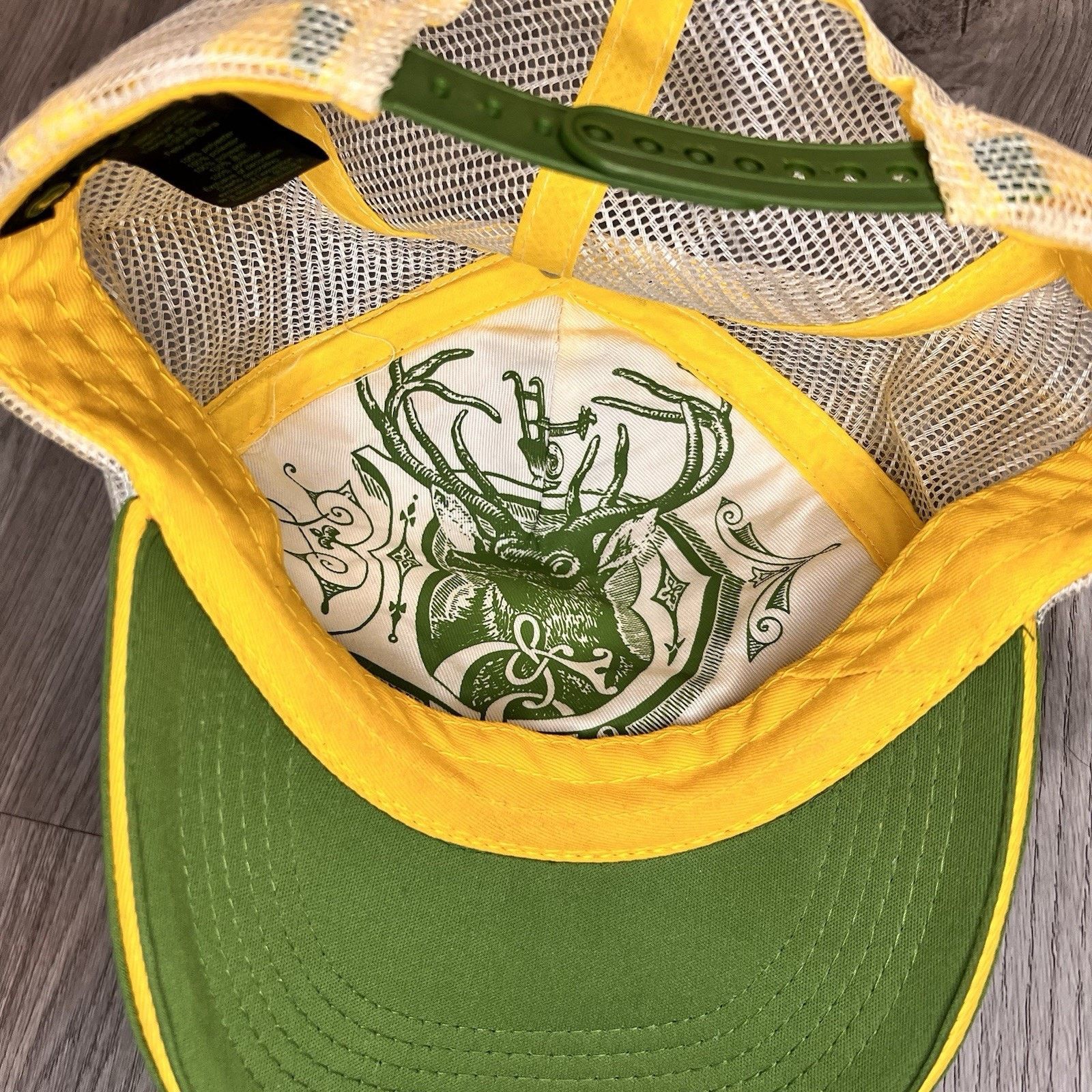 John Deere John Deere Adjustable Hat 90S/OOS/Y2K Size ONE SIZE - 3 Thumbnail