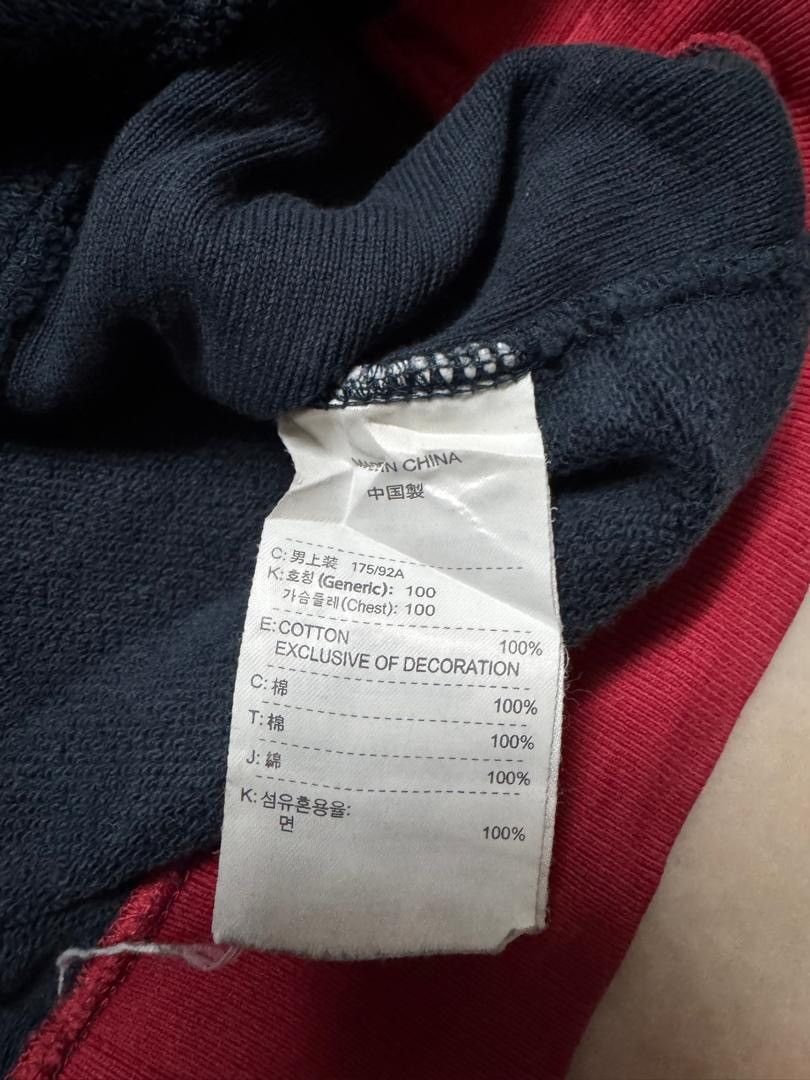 Nike VINTAGE Y2K NIKE BIG SWOOSH CREWNECK SWEATSHIRT RINGER Size US L / EU 52-54 / 3 - 11 Thumbnail
