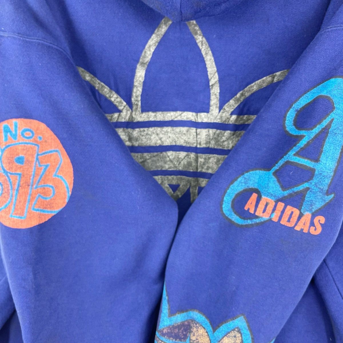 Adidas × Vintage 90’s Adidas Fleece Lined Zipper Hoodie Size US XL / EU 56 / 4 - 6 Thumbnail