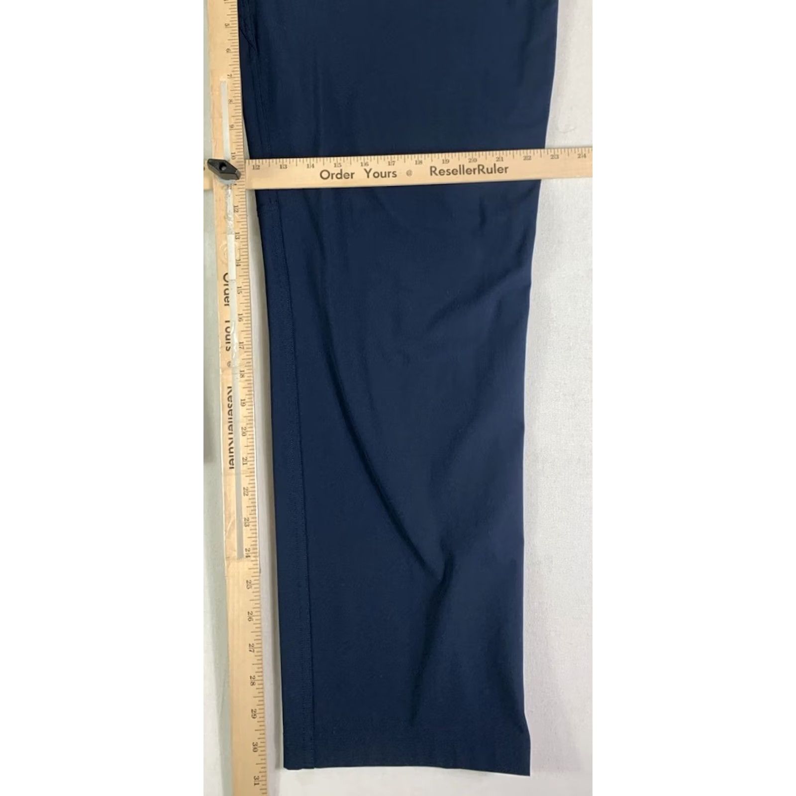 Lululemon Lululemon Commission Pants Warpstreme Slim Trousers Navy Blue 38x31 Mens Size US 38 / EU 54 - 4 Thumbnail