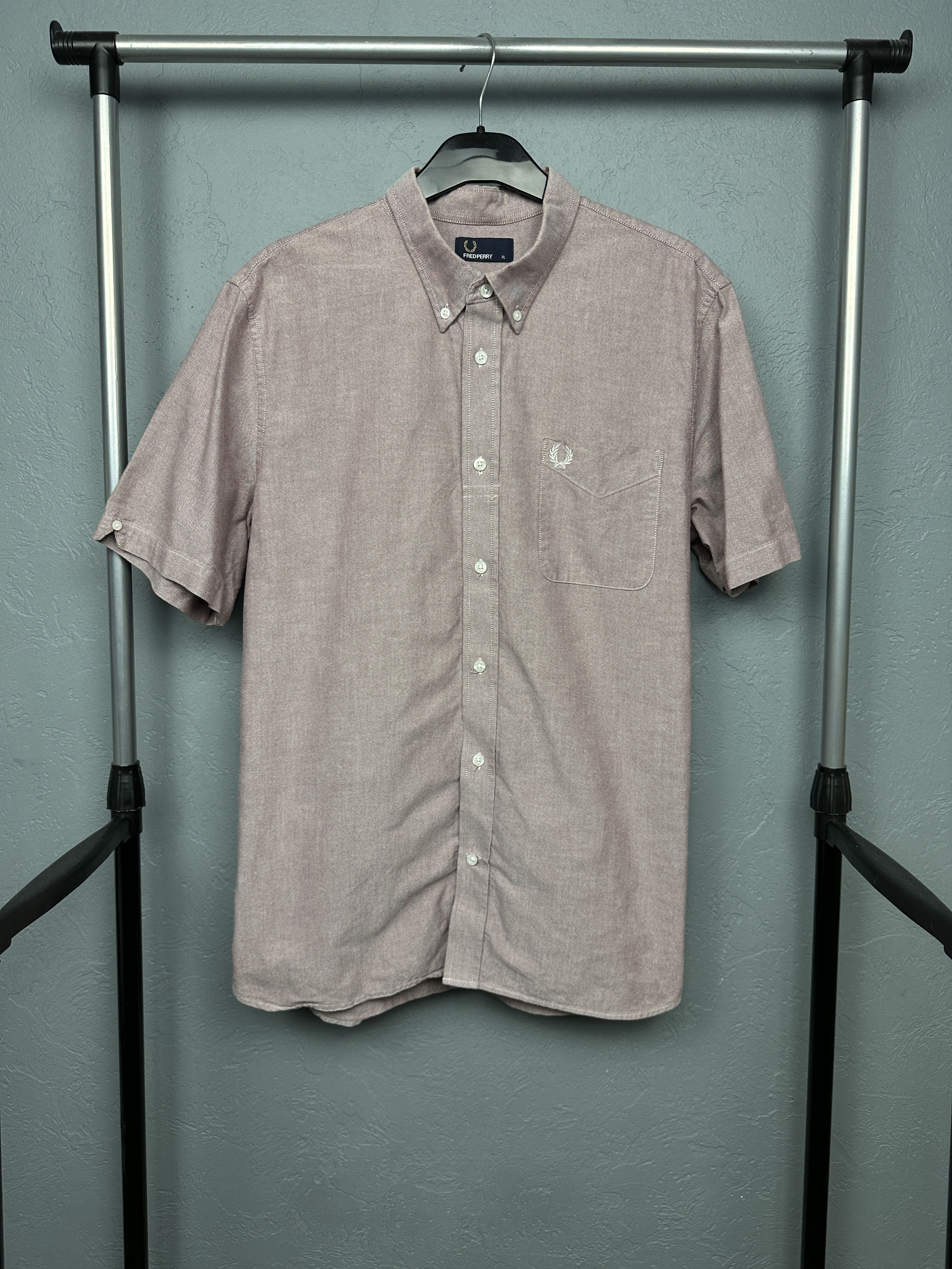 Fred Perry Fred Perry Mens Short Sleeve Shirt Size US XL / EU 56 / 4 - 1 Thumbnail