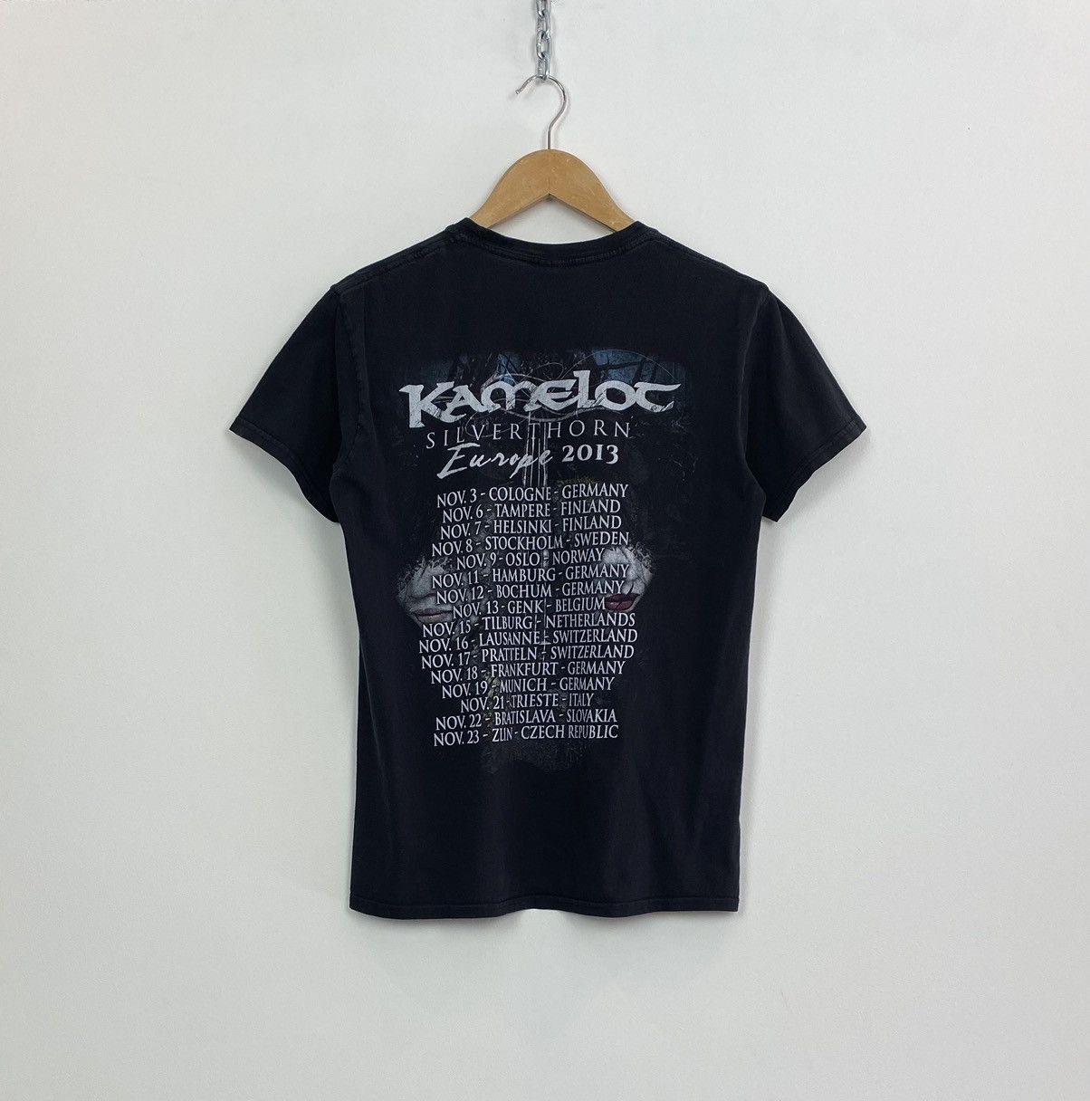 Band Tees Kamelot Silverthorn Music Band Tour T Shirt Men Size M Black Size US M / EU 48-50 / 2 - 8 Thumbnail