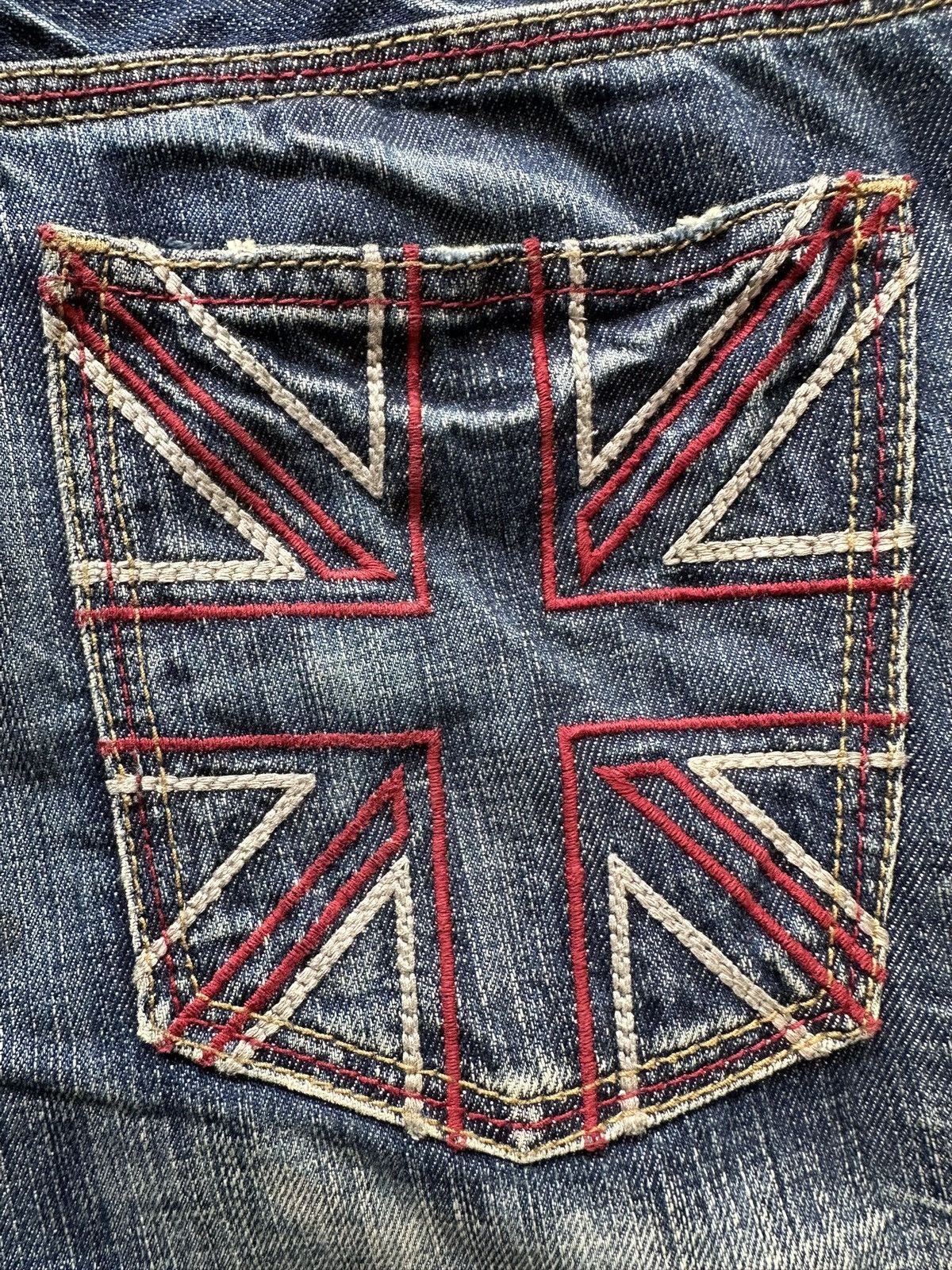 5351 POUR LES HOMMES SS2009 Edge Rupert ''Rockstar Edge '' distressed boro denim Size US 32 / EU 48 - 19 Thumbnail