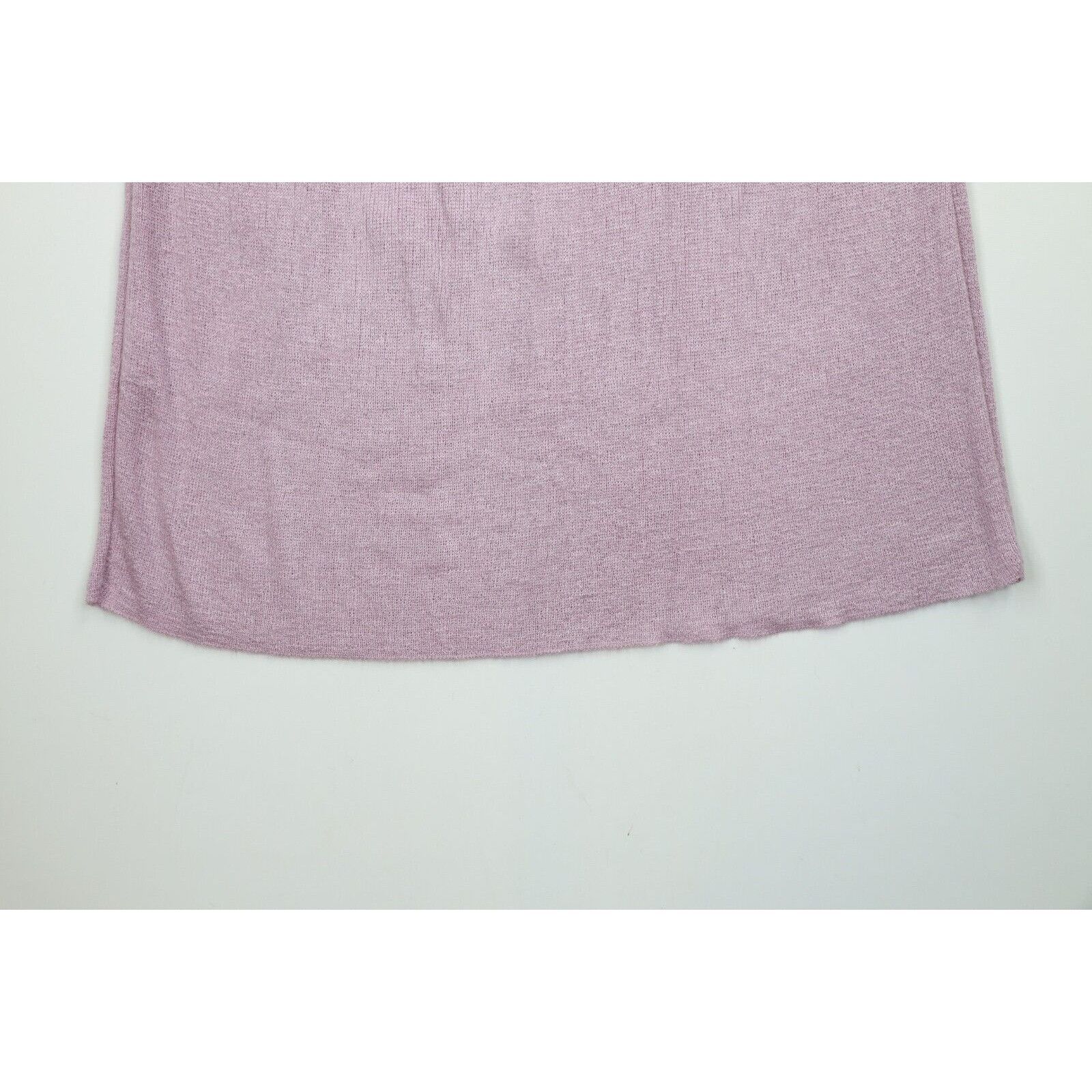 Vintage Vintage 70s Streetwear Blank Knit Skirt Lilac Purple Size 28" / US 6 / IT 42 - 10 Thumbnail