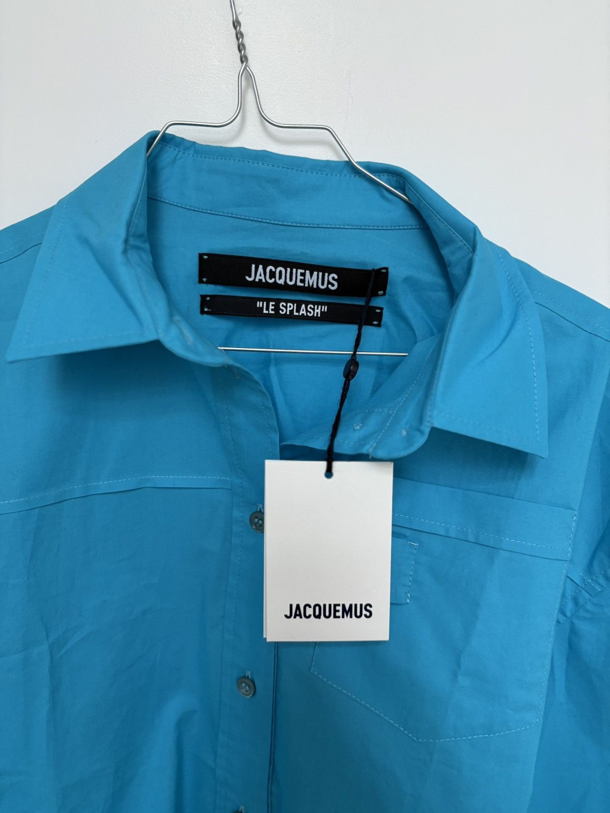 Jacquemus Jacquemus “Le Splash” cropped shirt Size XS / US 0-2 / IT 36-38 - 4 Thumbnail