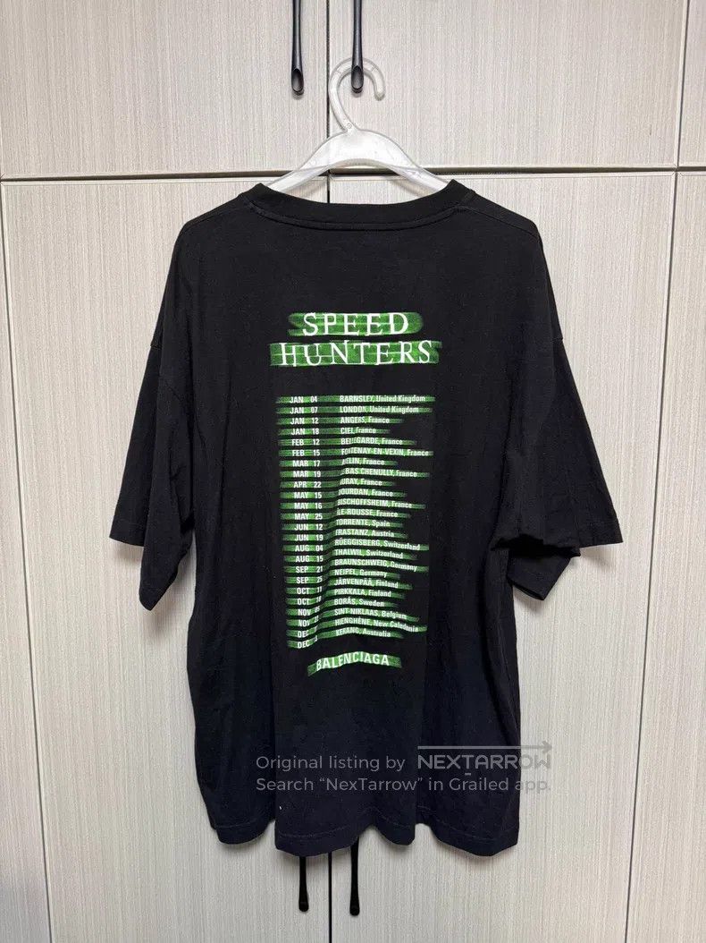Balenciaga Balenciaga Band Lettering Short Sleeve Size US M / EU 48-50 / 2 - 4 Thumbnail