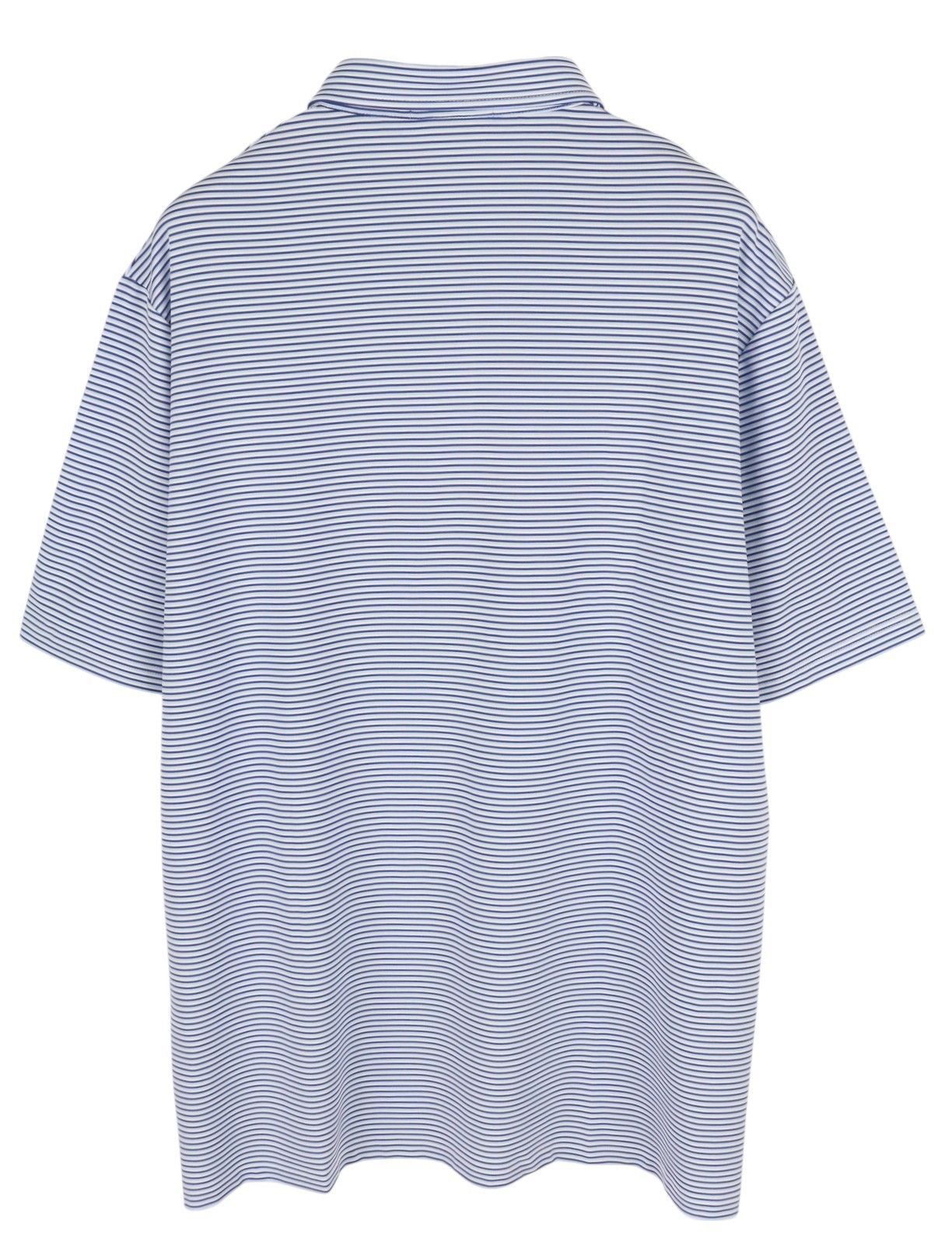 RLX Ralph Lauren GOLF 2XL Blue Striped Polo Tee 84551 Size US XXL / EU 58 / 5 - 2 Thumbnail