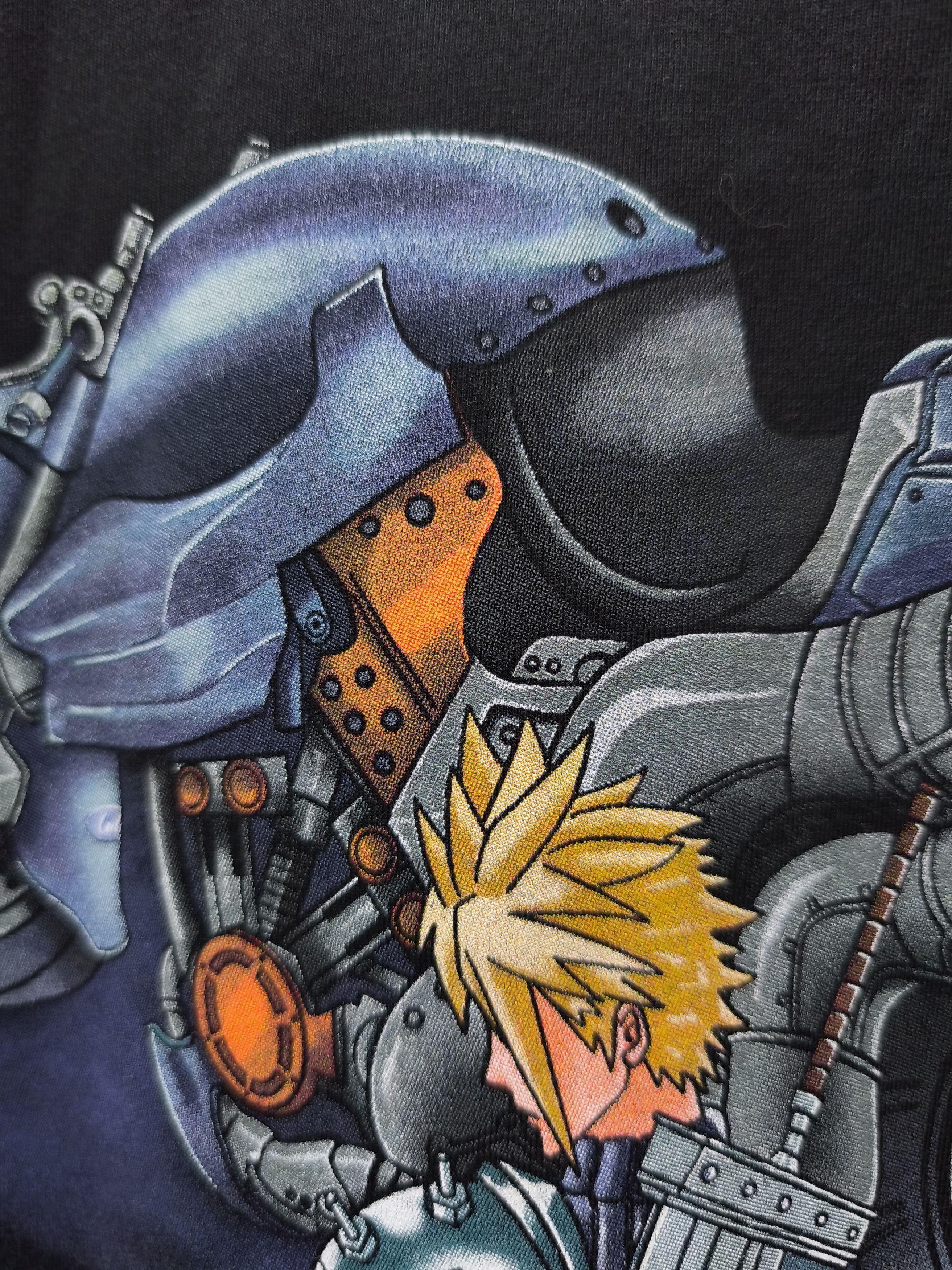 Playstation Final Fantasy VII Cloud Strife T-shirt Size US XL / EU 56 / 4 - 4 Thumbnail