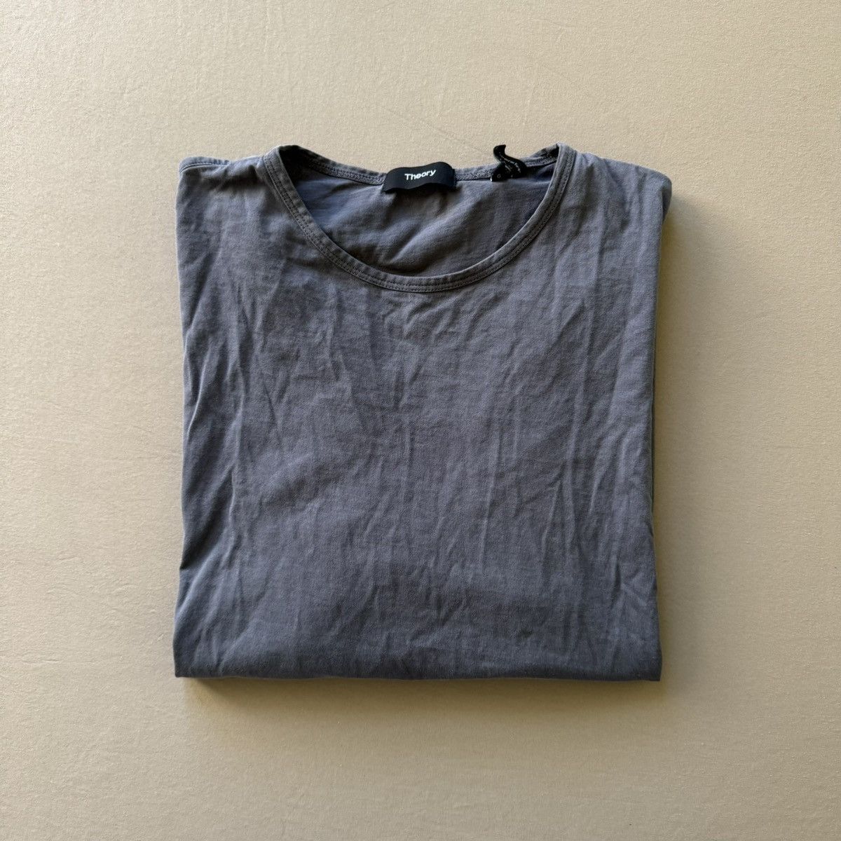 Theory Theory Essential Short-Sleeve Cotton T-Shirt Size US L / EU 52-54 / 3 - 1 Thumbnail
