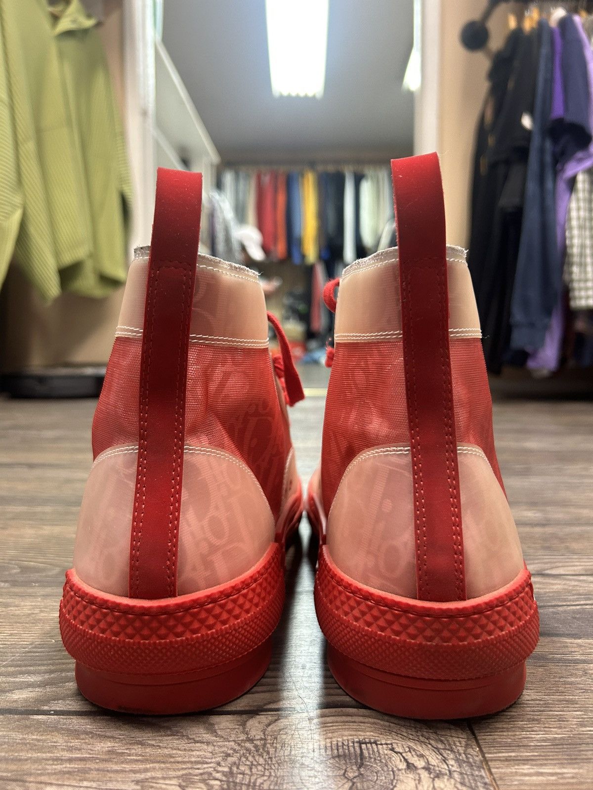 Dior Dior B23 High Top Sneakers Size US 12 / EU 45 - 5 Thumbnail
