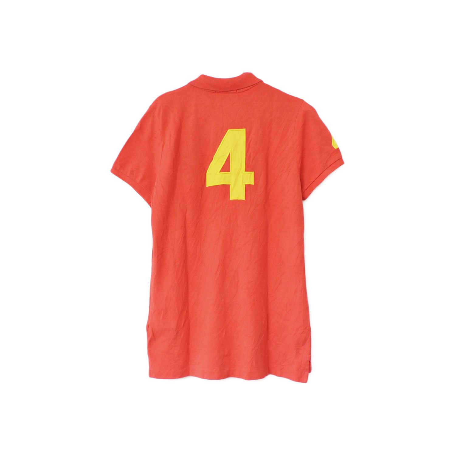 Polo Ralph Lauren RALPH LAUREN THE SKINNY POLO 'NUMBER 4' POLO SHIRT Size L / US 10 / IT 46 - 2 Thumbnail
